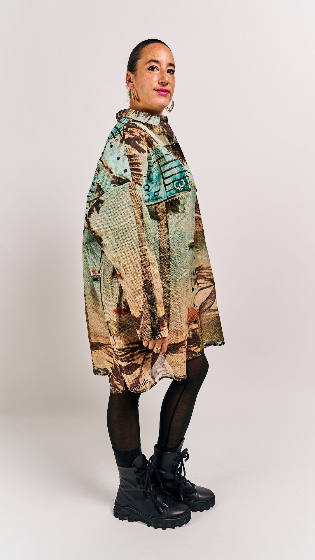 Rundholz DIP Blouse Bermuda Print 1