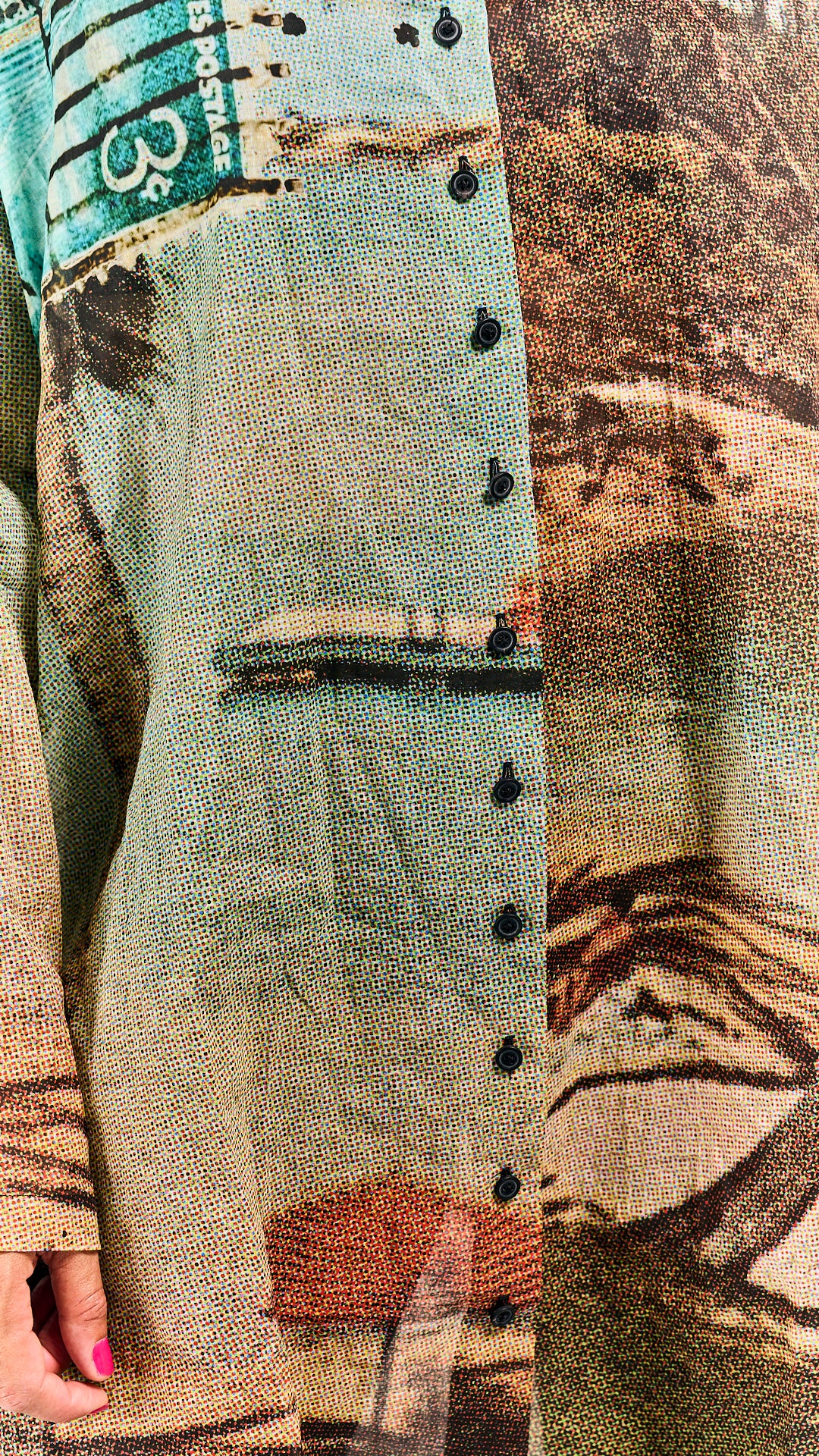 Rundholz DIP Blouse Bermuda Print 1