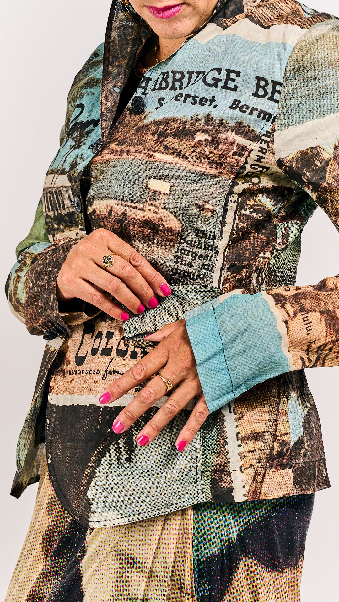 Rundholz DIP Jacket Bermuda Print 3