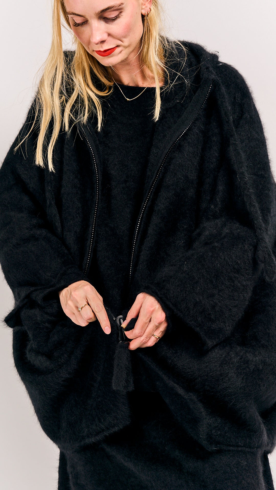 Rundholz Mainline Racoon Coat Black