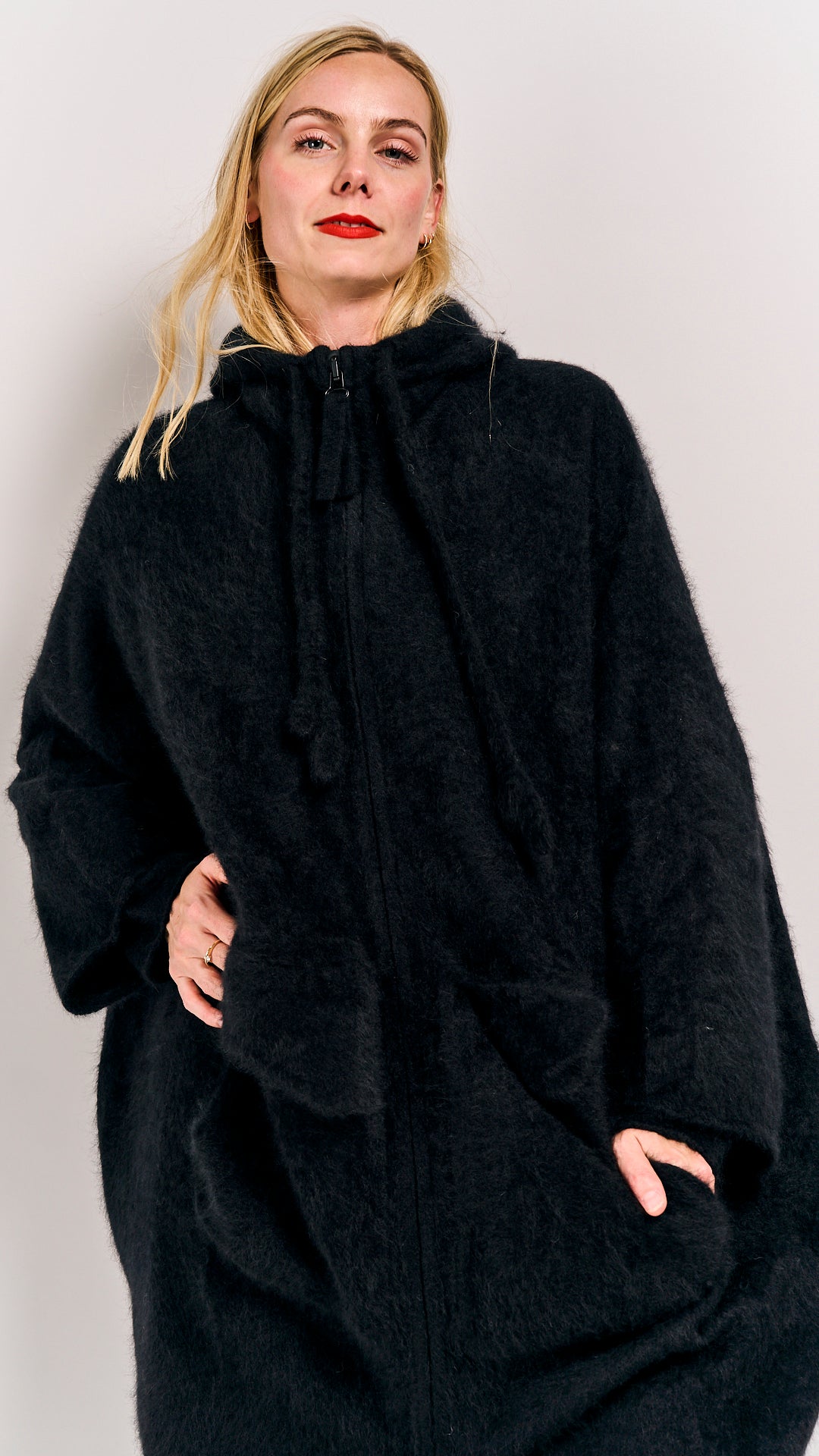 Rundholz Mainline Racoon Coat Black