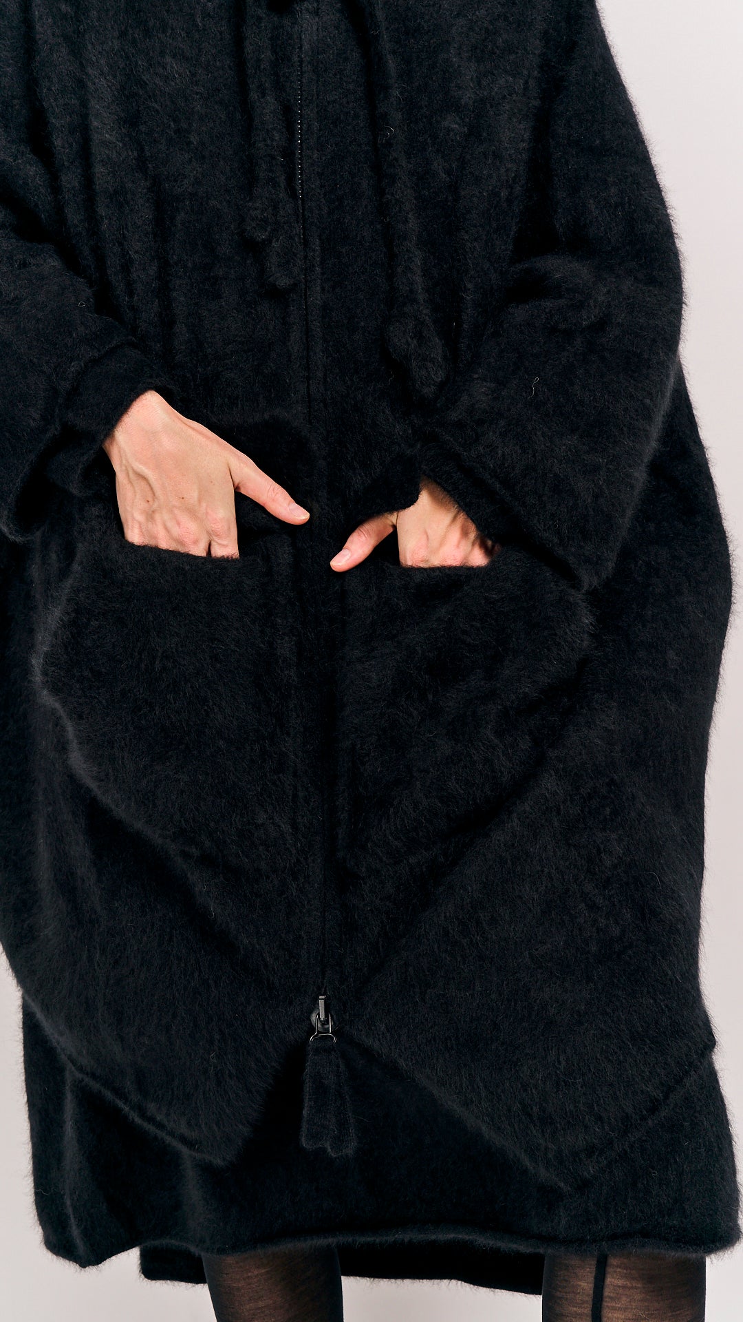 Rundholz Mainline Racoon Coat Black