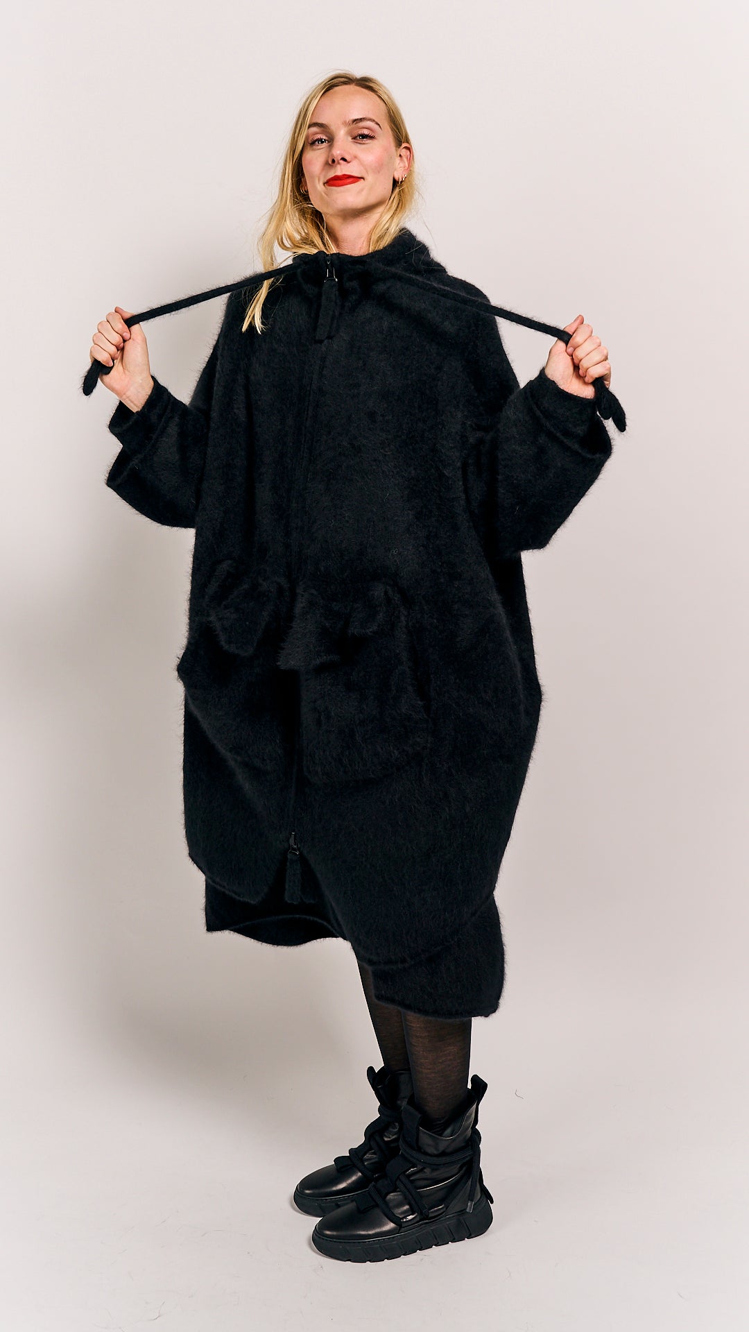 Rundholz Mainline Racoon Coat Black