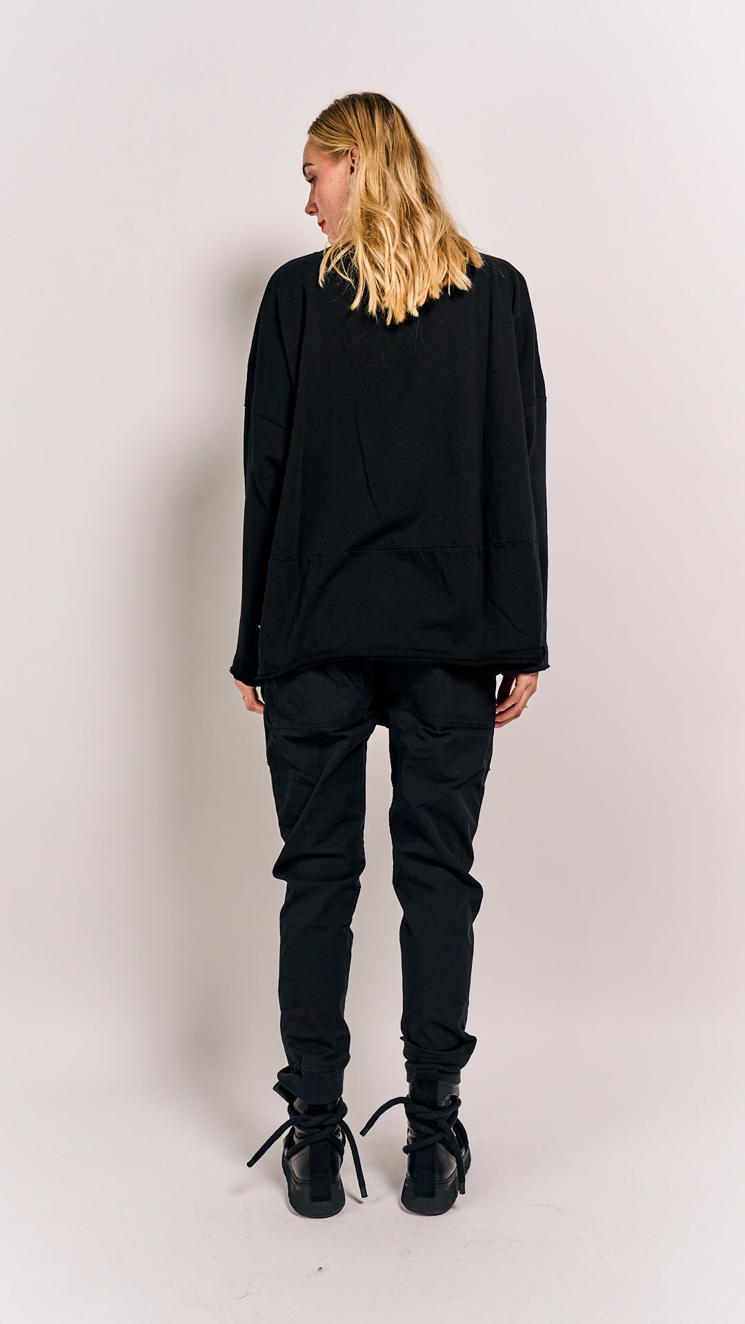 Rundholz Black Label Pullover Black Blackflock