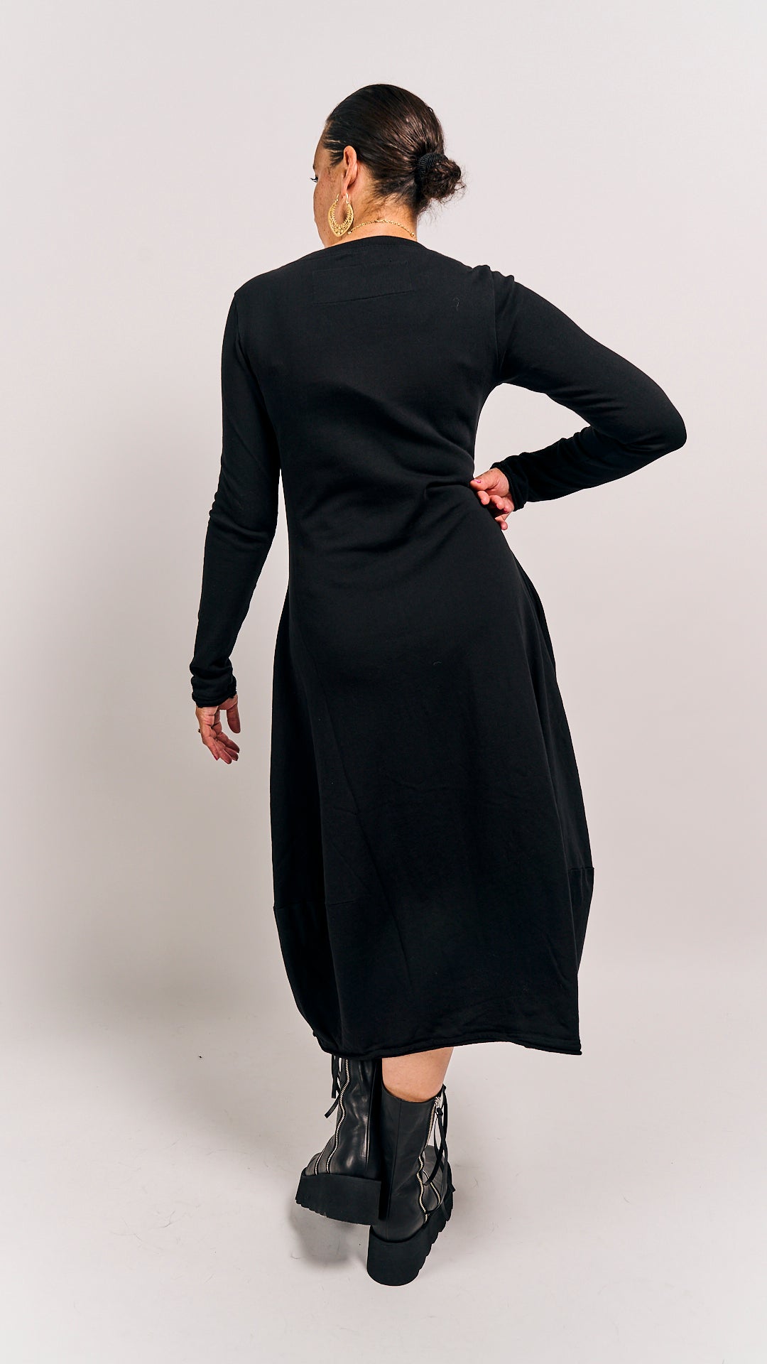 Rundholz Black Label Dress Black Blackflock
