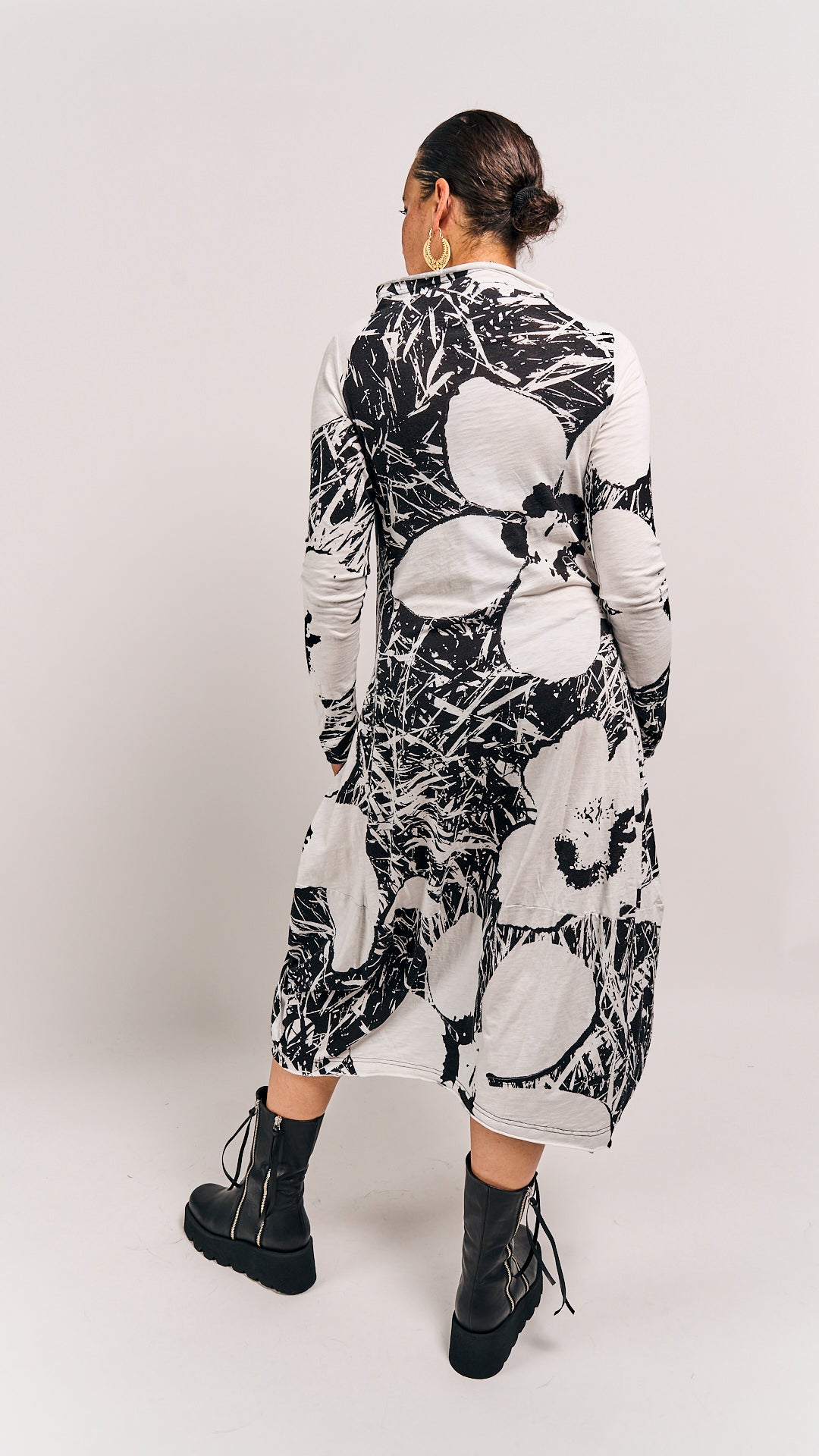 Rundholz Black Label Dress Offwhite Print