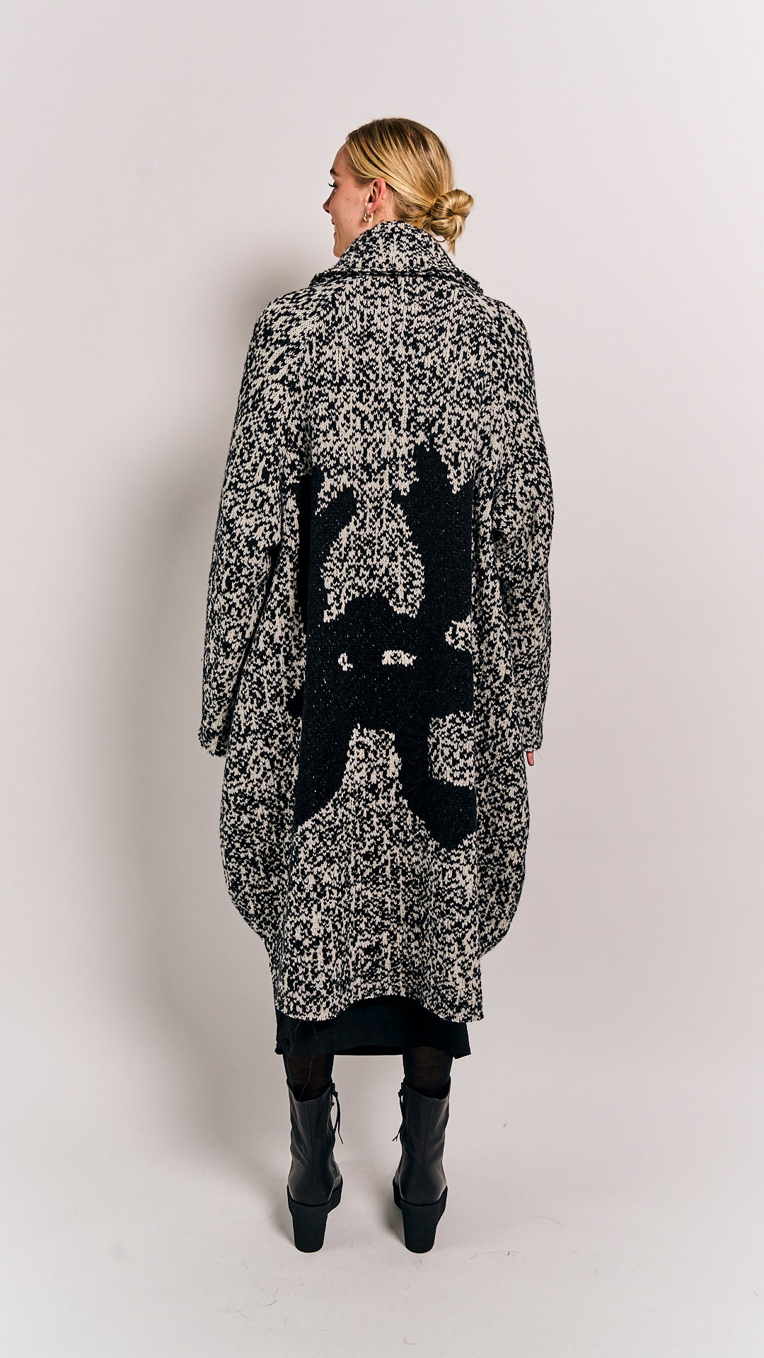 Rundholz Mainline Coat Bone Jacquard