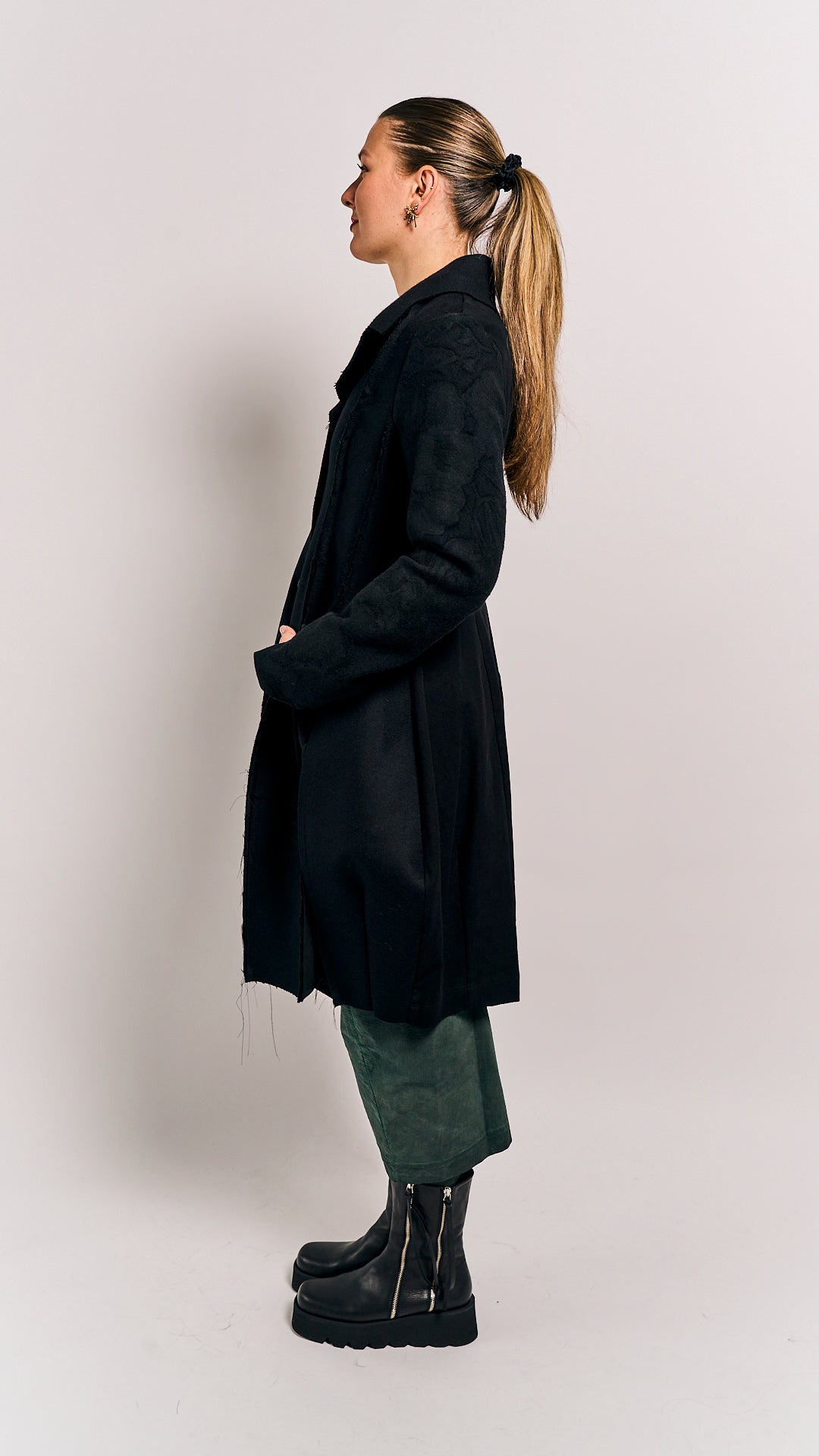 Rundholz Mainline Coat Black