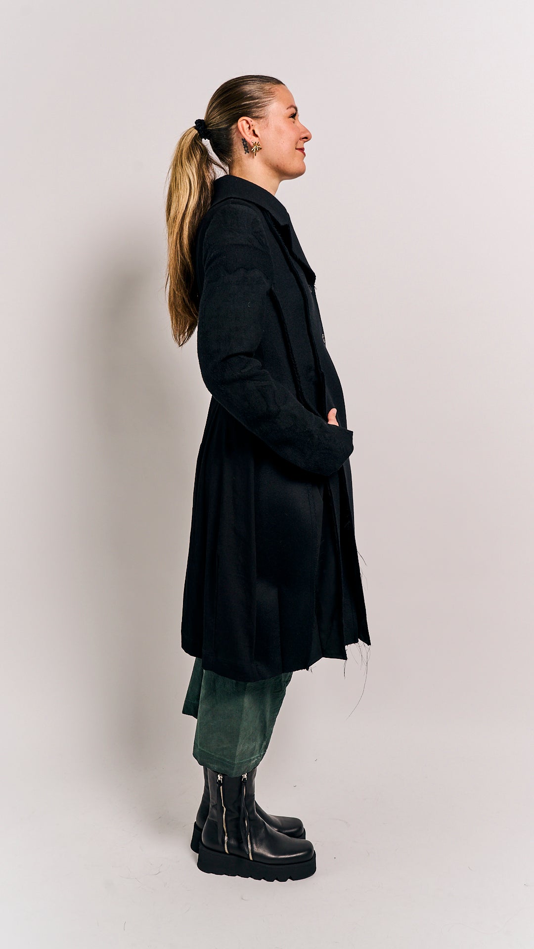Rundholz Mainline Coat Black