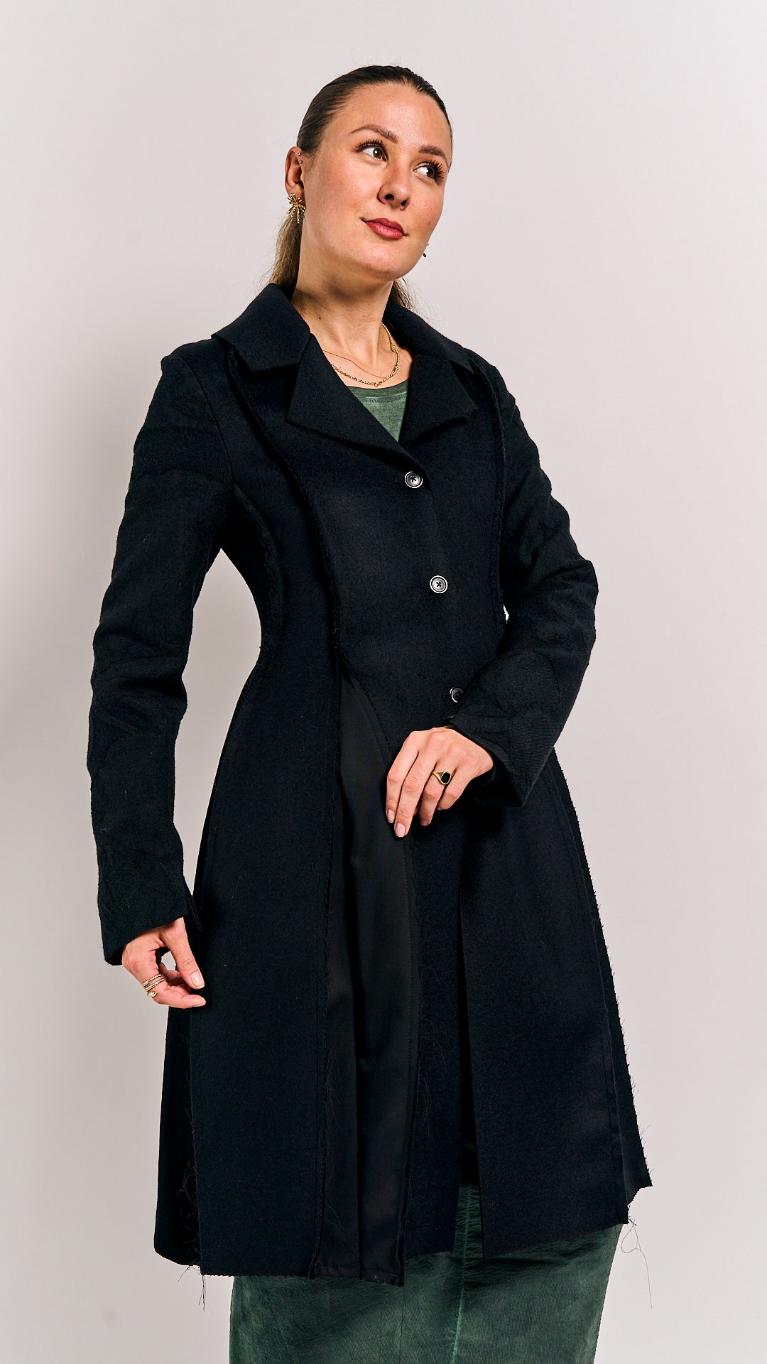 Rundholz Mainline Coat Black
