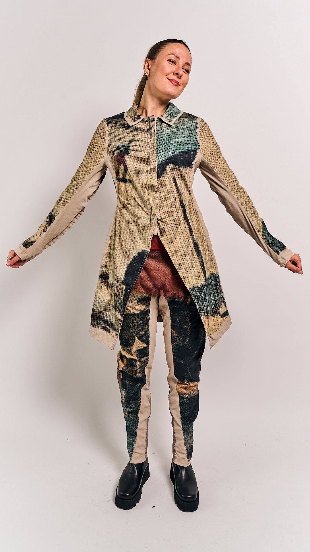 Rundholz DIP Jacket Scene Print