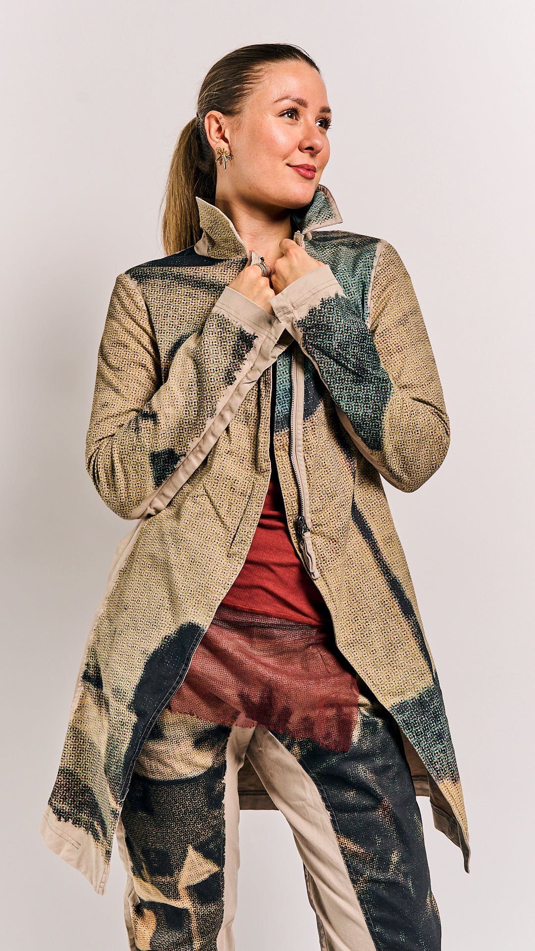 Rundholz DIP Jacket Scene Print