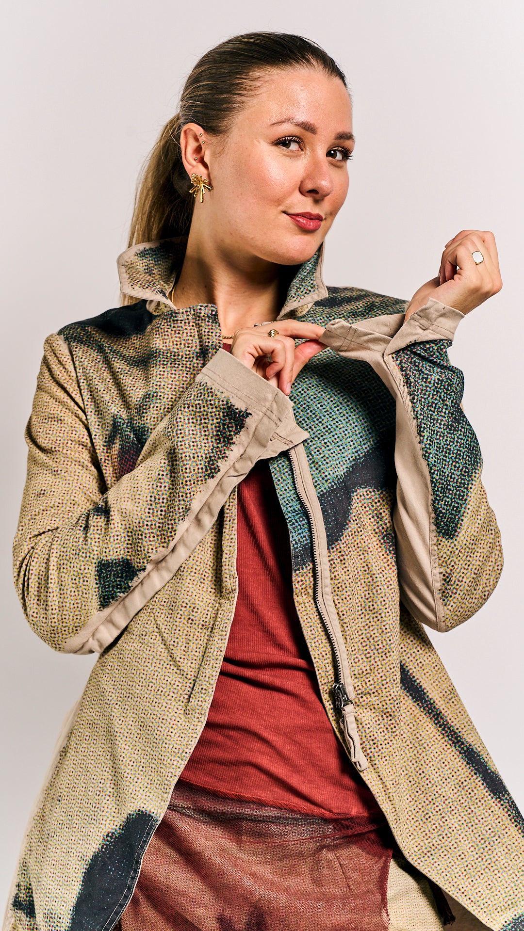 Rundholz DIP Jacket Scene Print