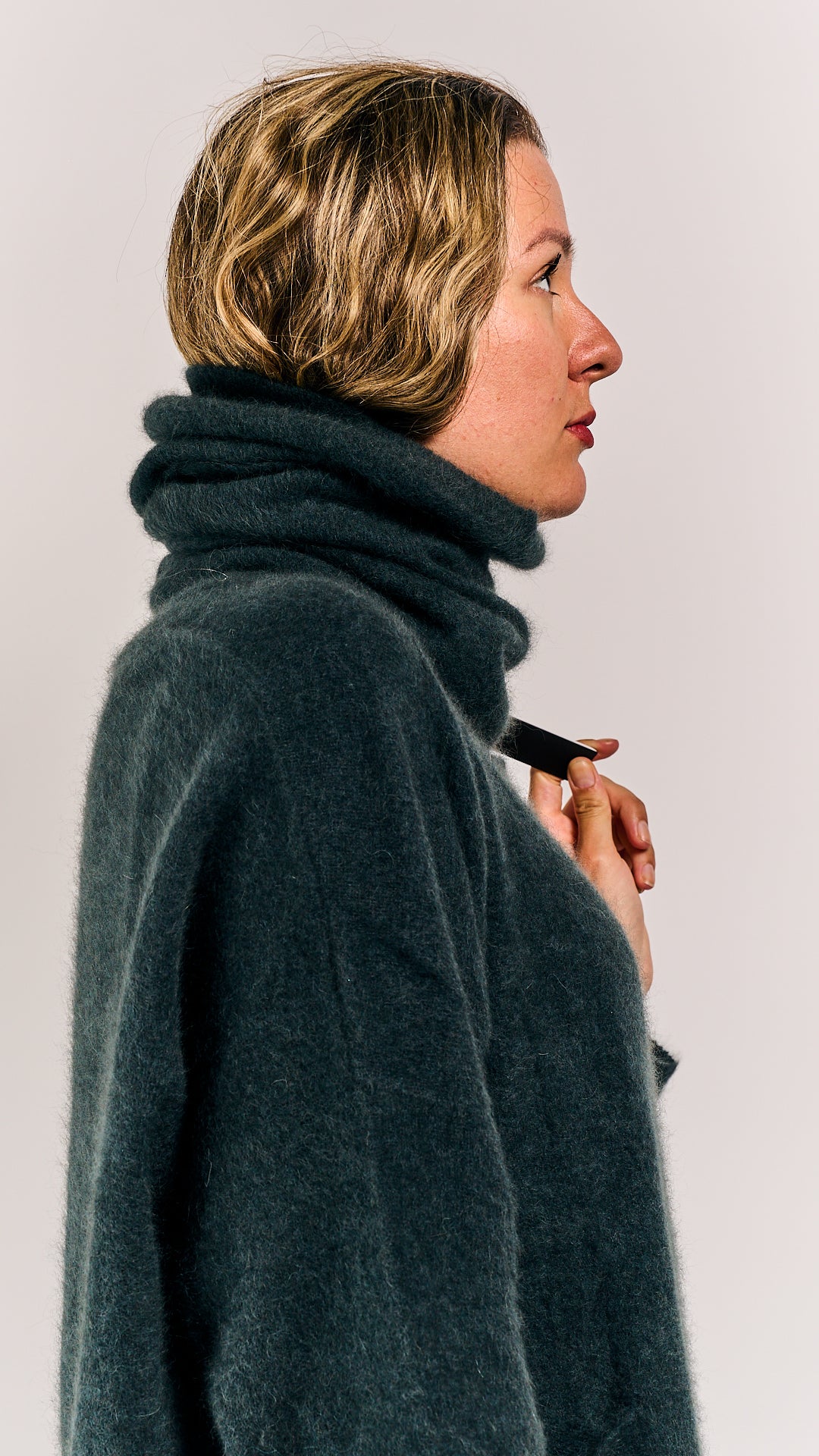 Rundholz Mainline Racoon Collar Petrol