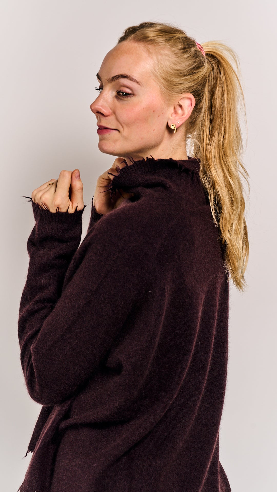Rundholz Mainline Pullover Purple