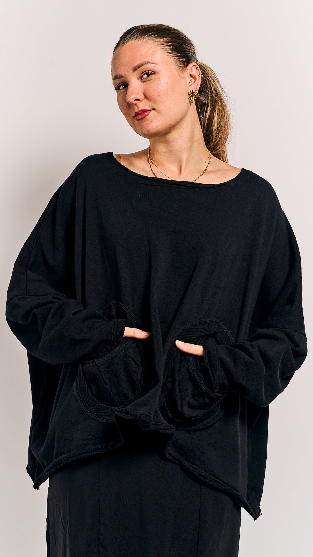 Rundholz Black Label Pullover Black