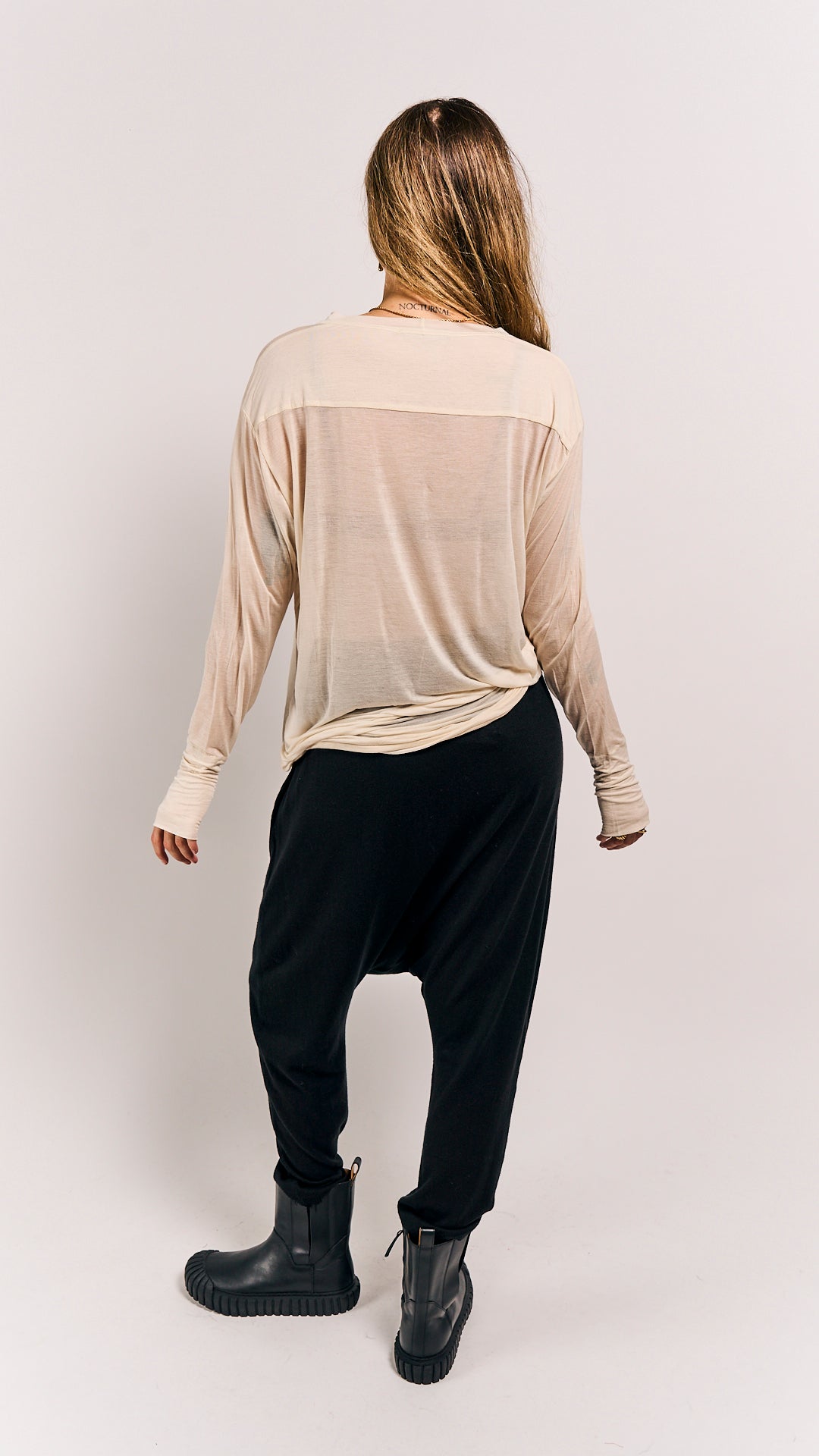 Rundholz Mainline Shirt Bone Black Print