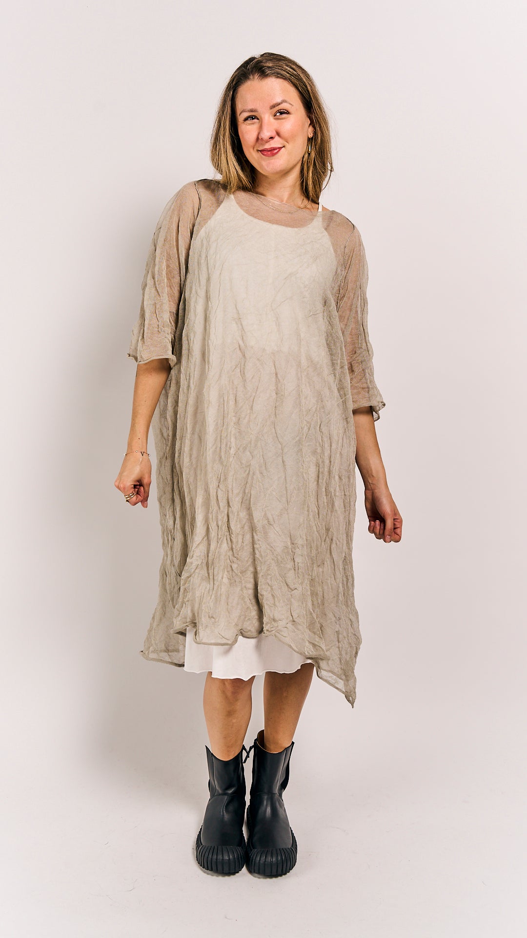 Rundholz Mainline Dress Dust Melange size One Size