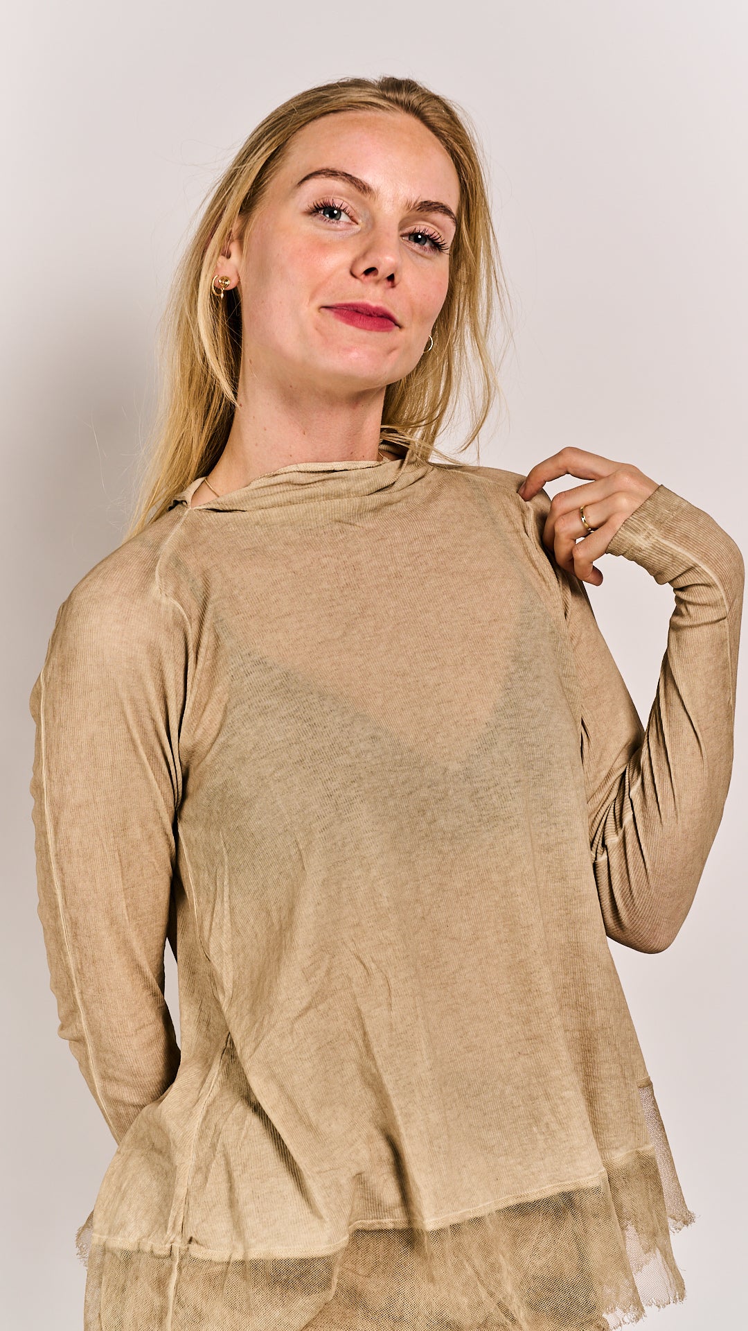 Rundholz DIP Shirt Clay Cloud