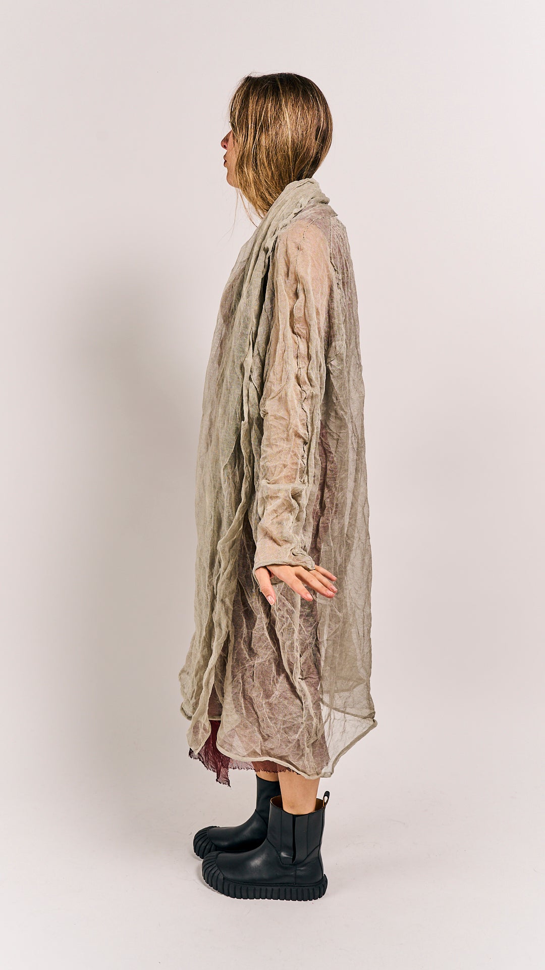 Rundholz Mainline Coat Dust Melange size One Size