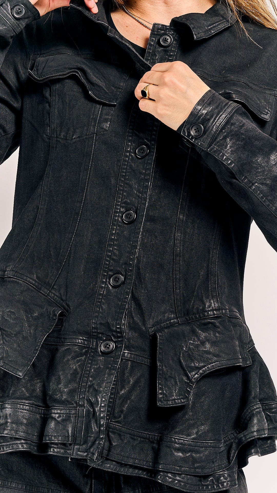 Rundholz Mainline Jacket Black Gloss