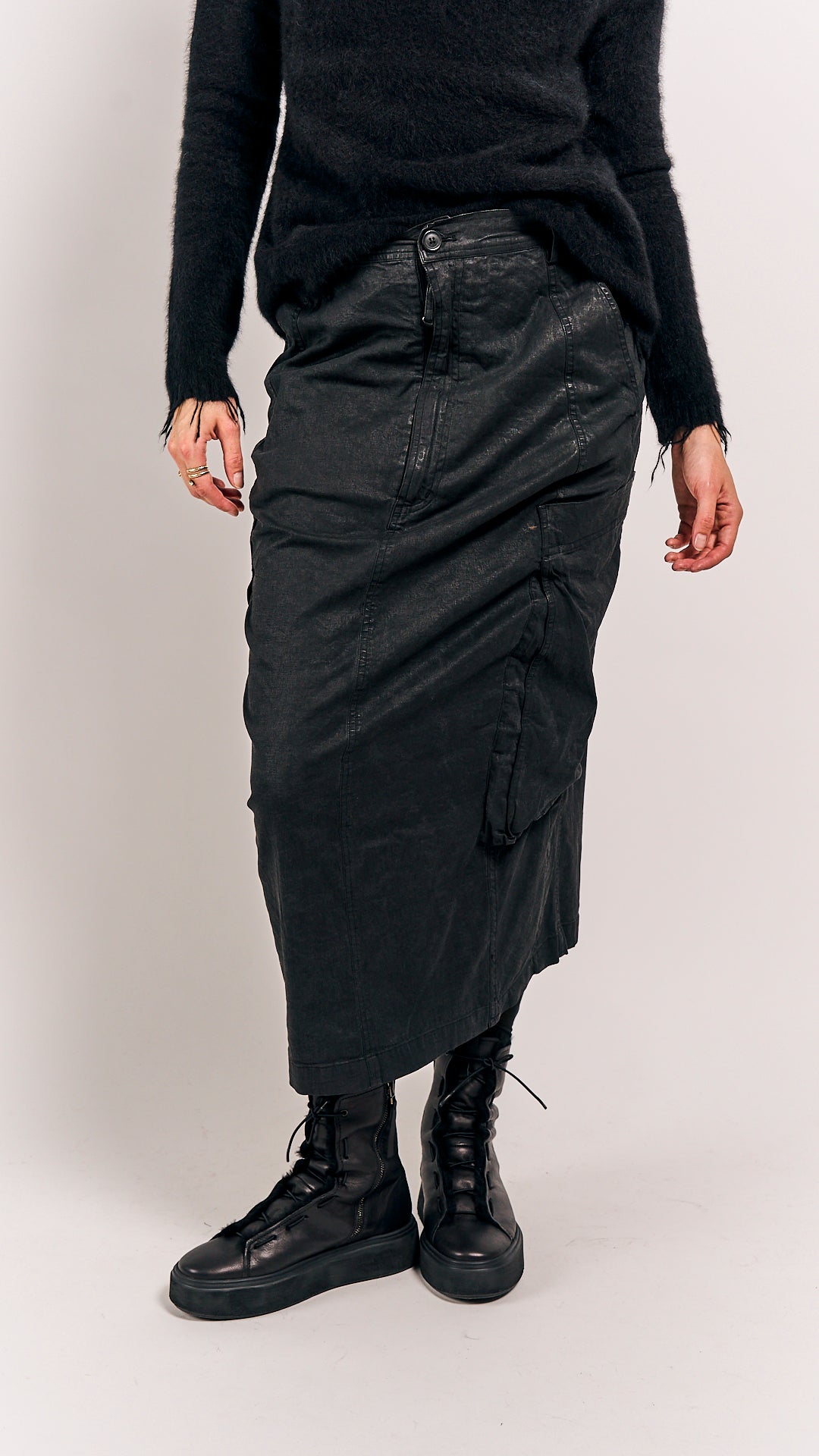 Rundholz Mainline Skirt Black Gloss