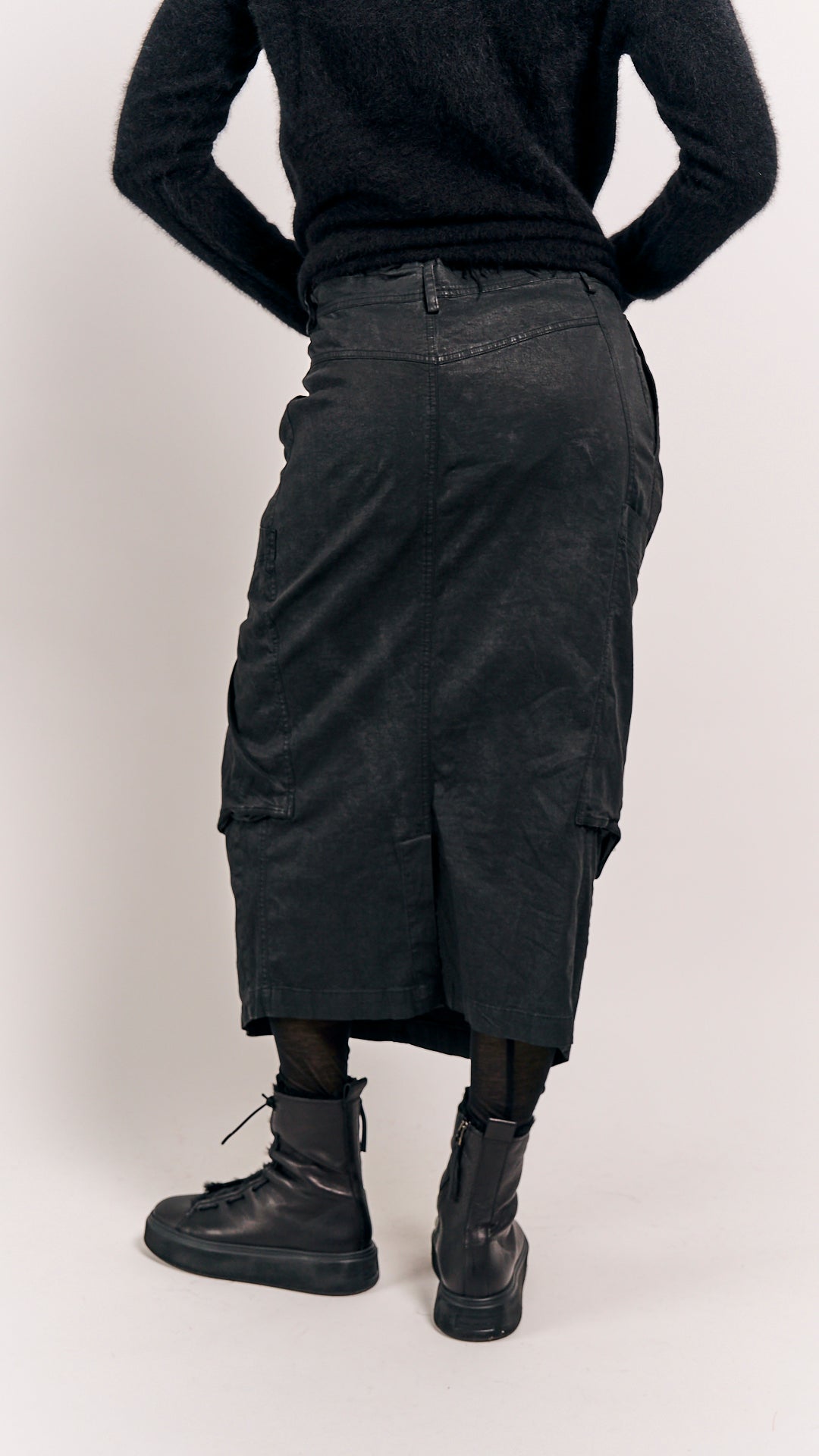 Rundholz Mainline Skirt Black Gloss