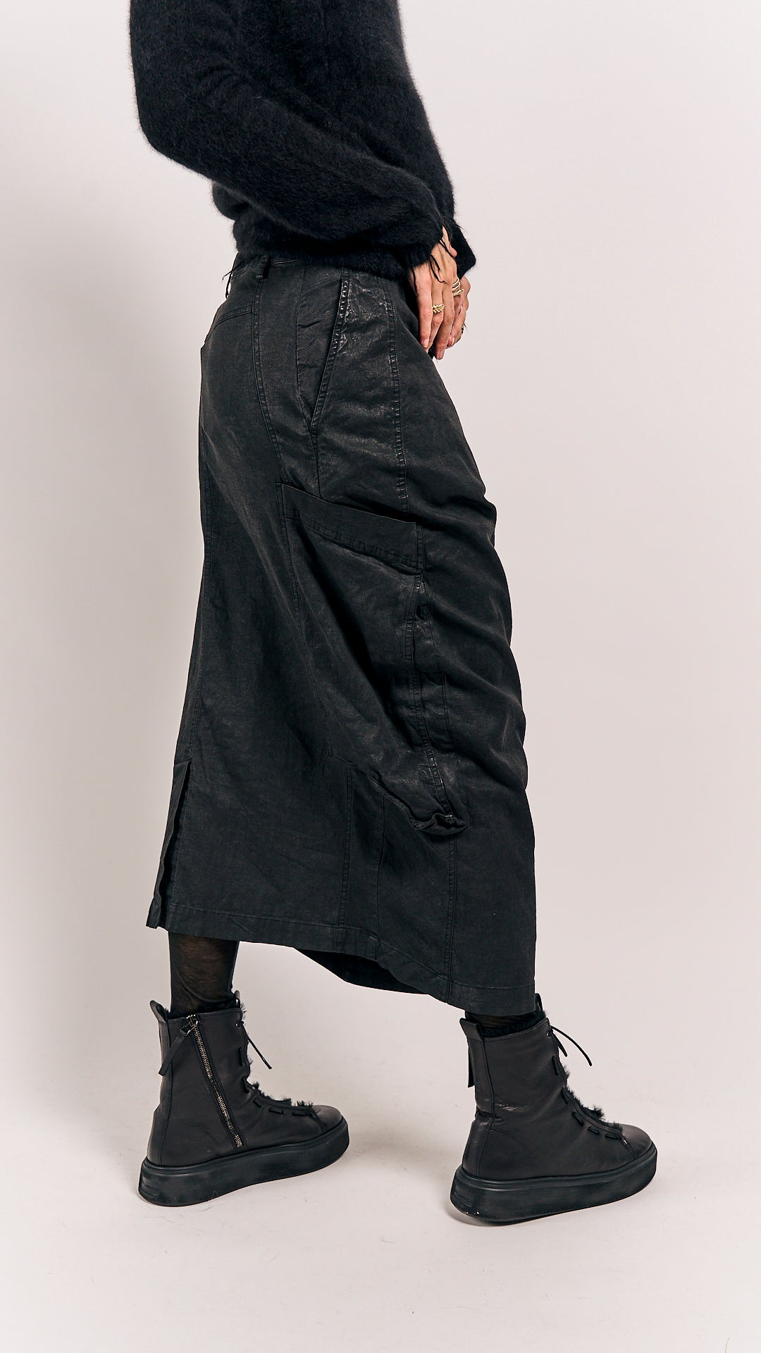 Rundholz Mainline Skirt Black Gloss