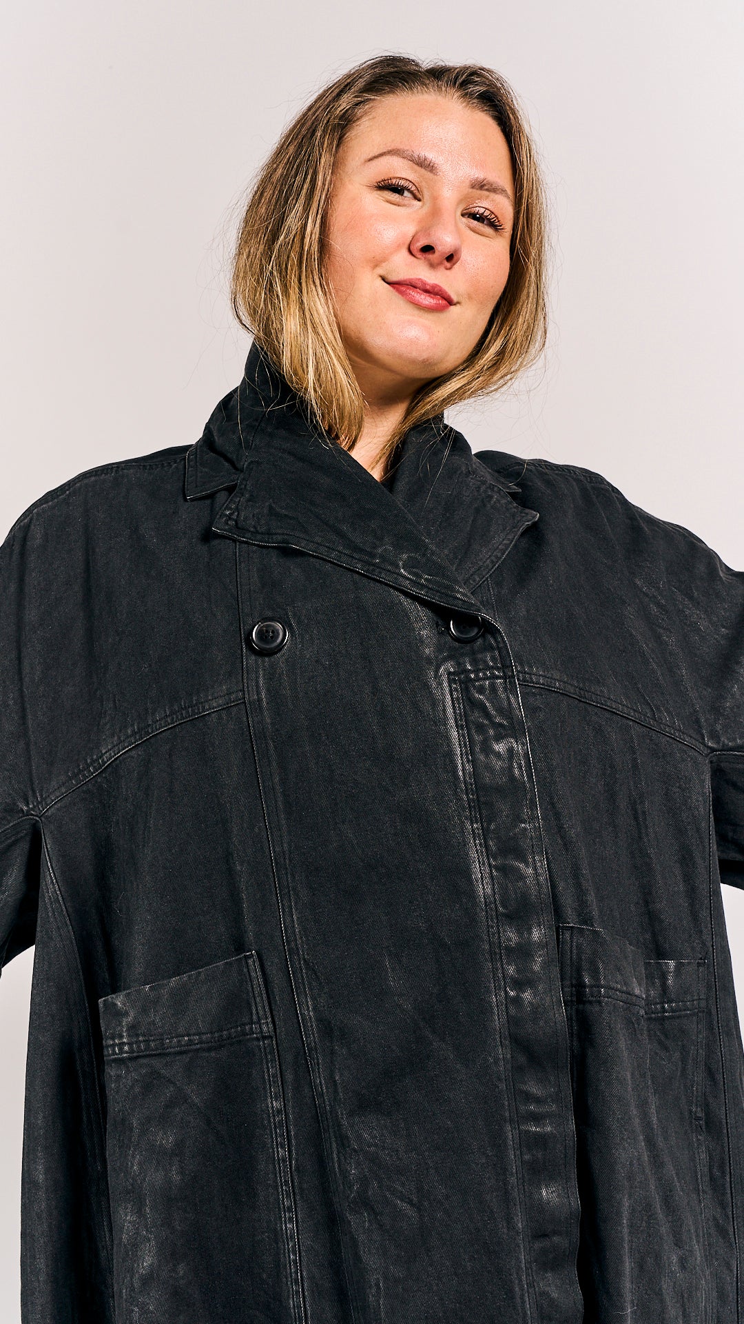 Rundholz Mainline Coat Black Gloss