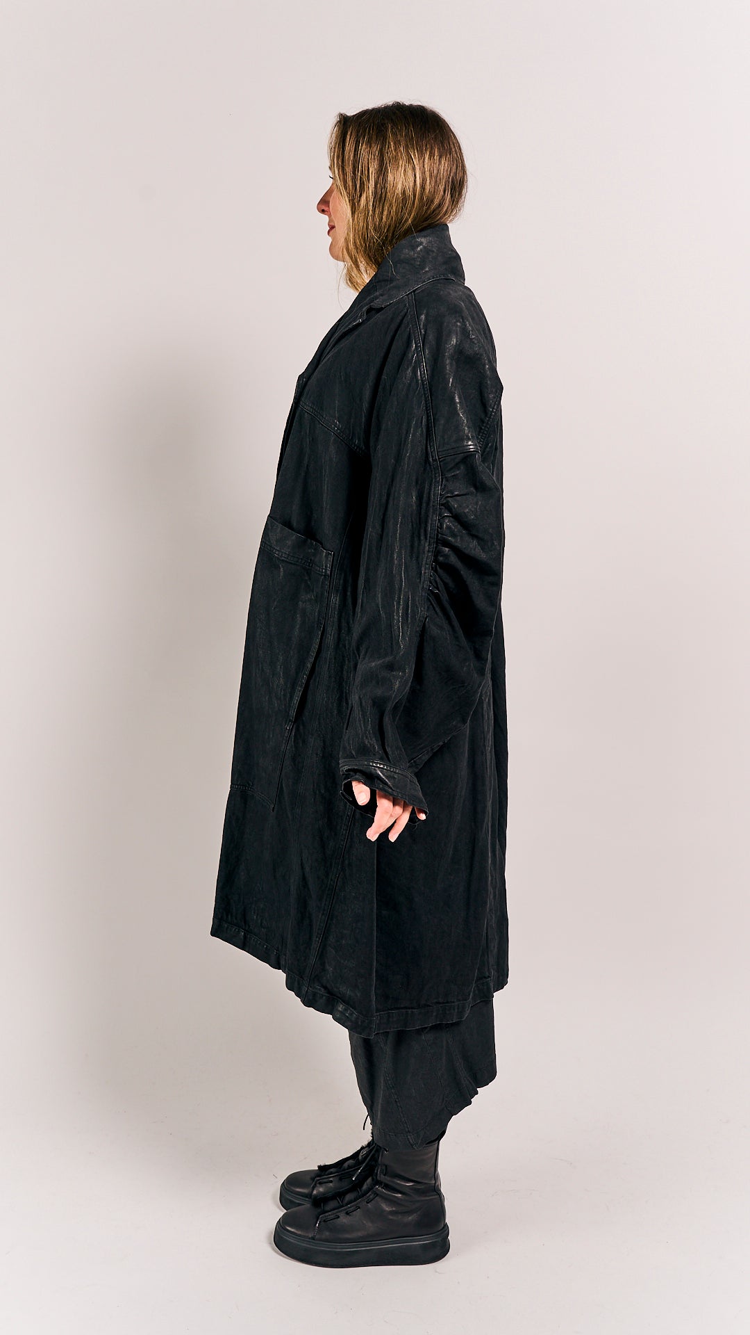 Rundholz Mainline Coat Black Gloss