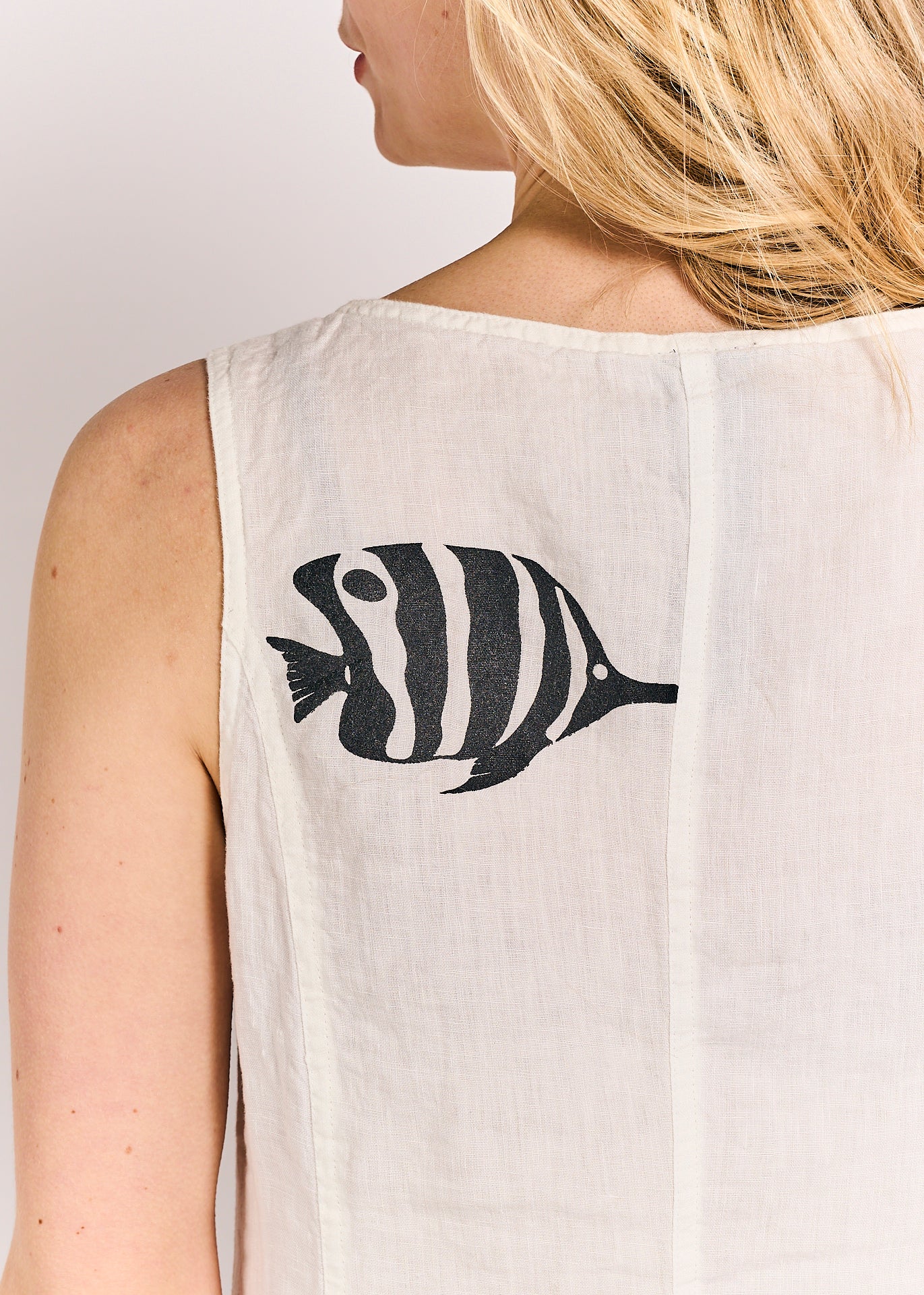 Rundholz Black Label Dress Offwhite Print