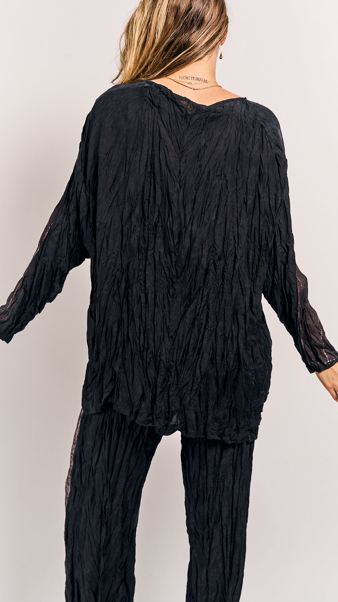 Rundholz Mainline Shirt Black Panel Print
