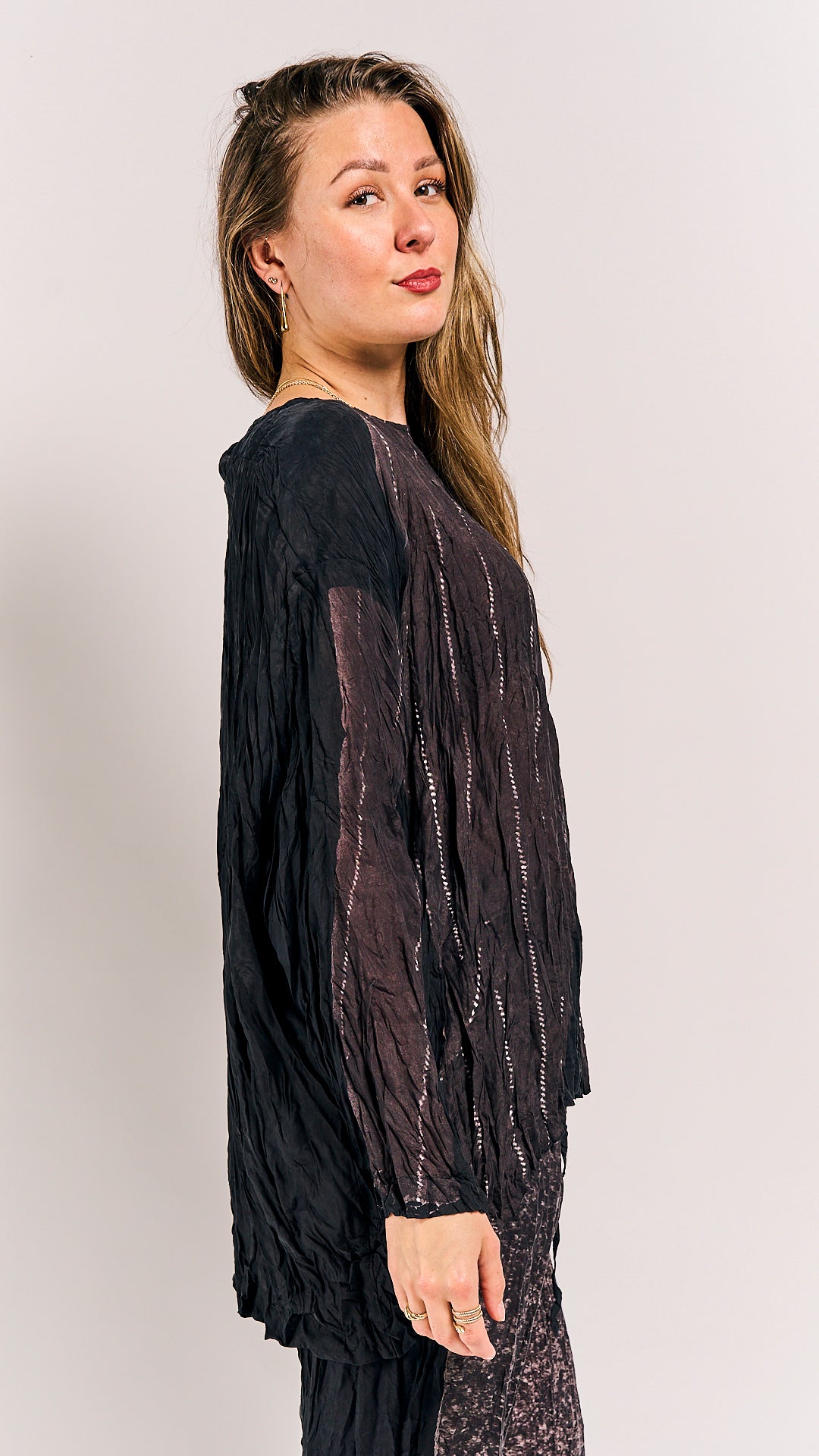 Rundholz Mainline Shirt Black Panel Print