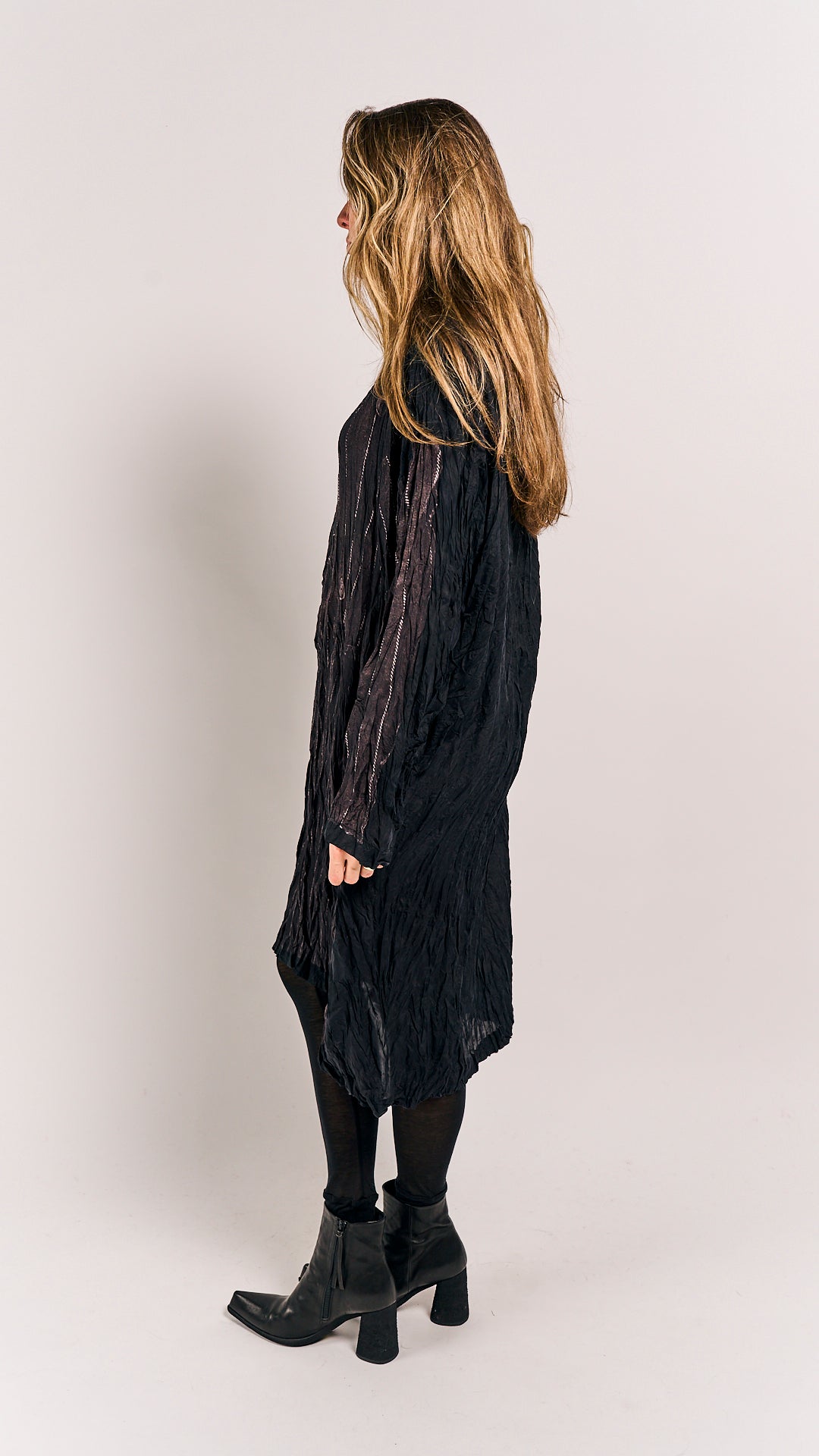 Rundholz Mainline Dress Black Panel Print