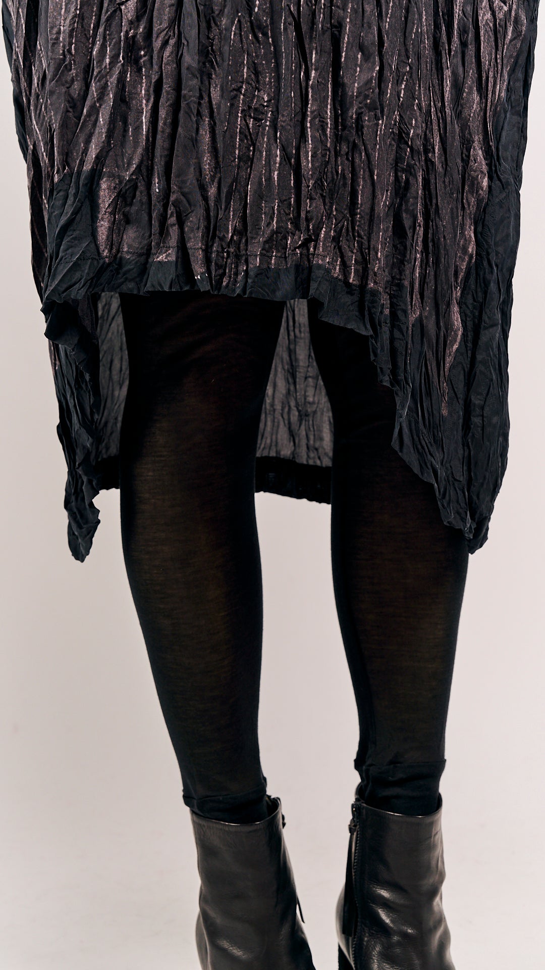 Rundholz Mainline Dress Black Panel Print
