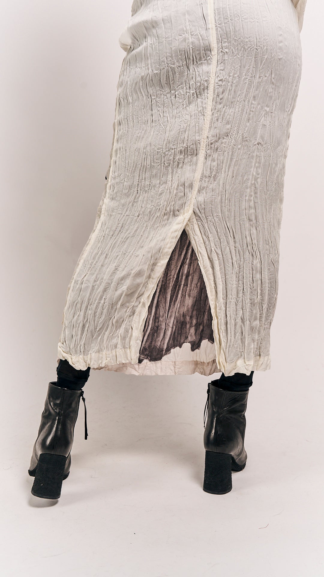Rundholz Mainline Skirt Bone Panel Print