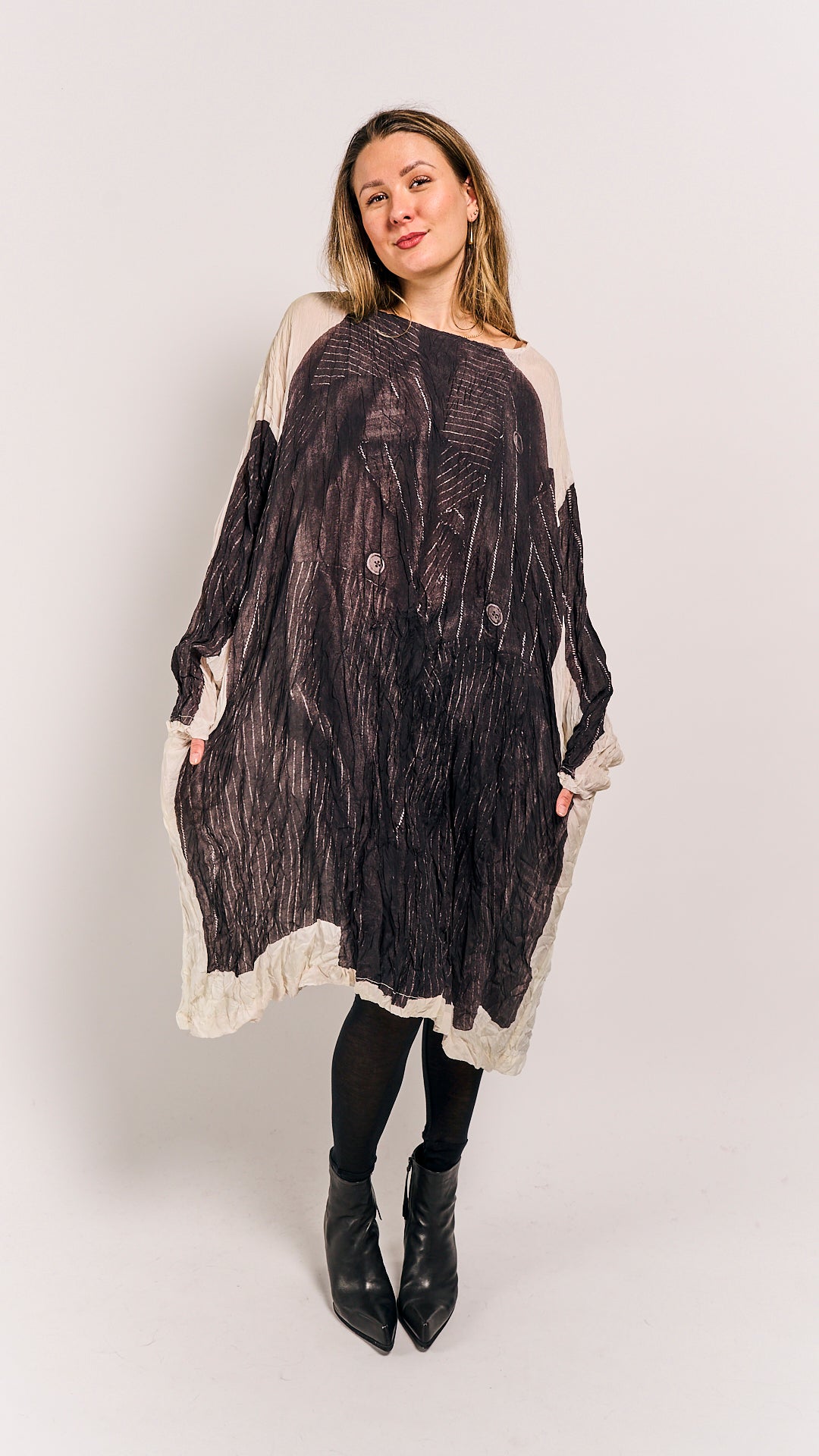 Rundholz Mainline Dress Bone Panel Print