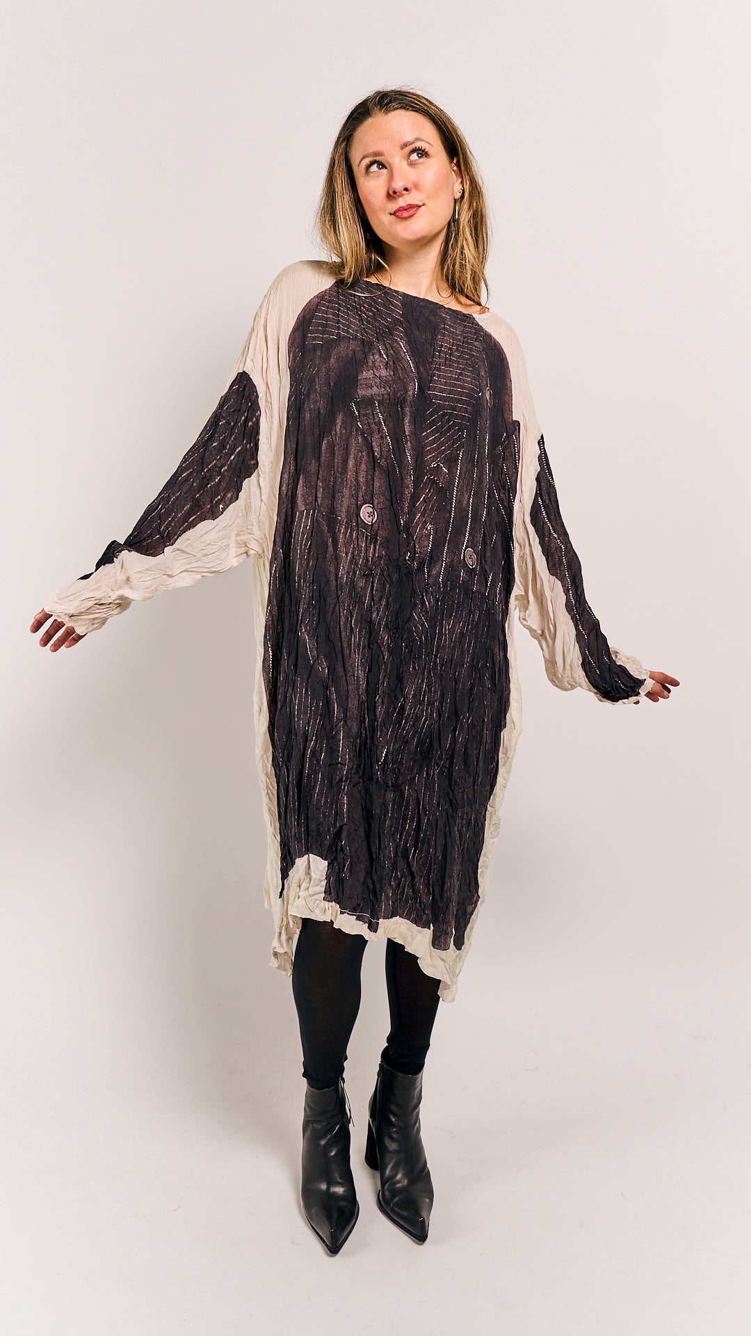 Rundholz Mainline Dress Bone Panel Print