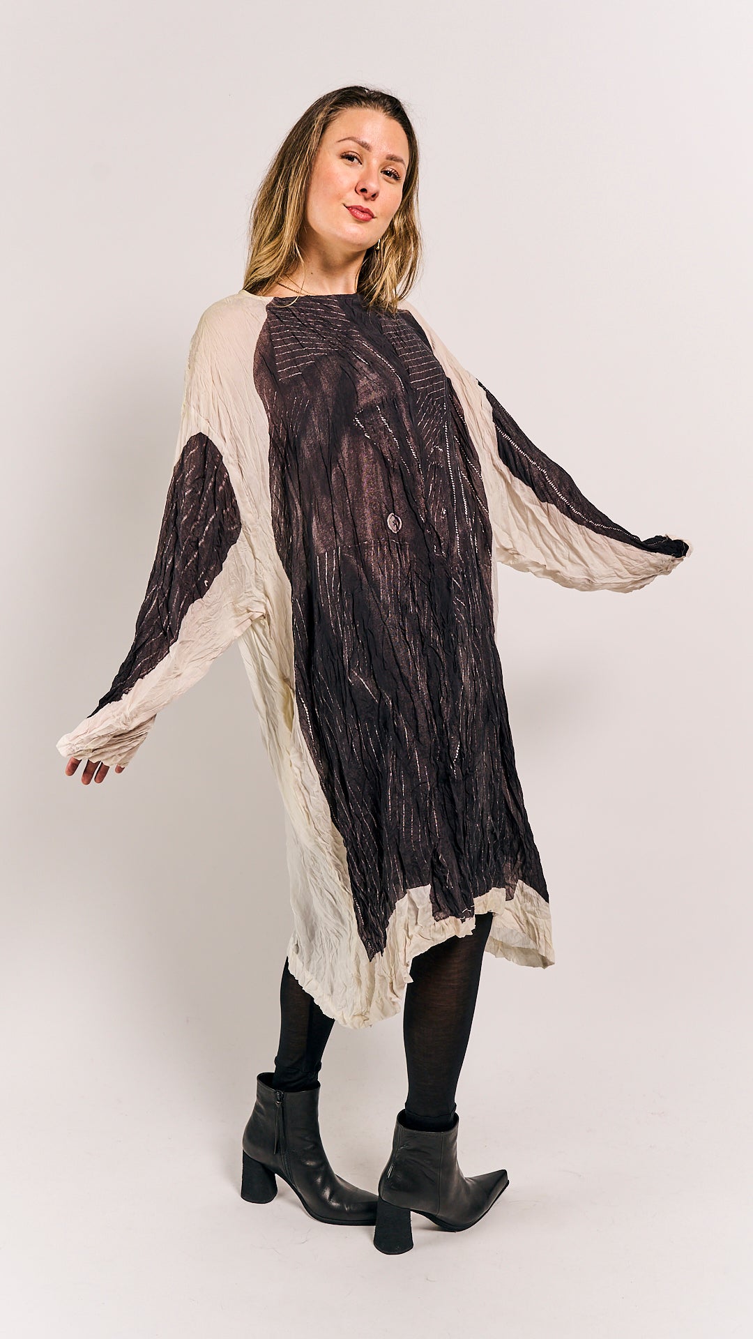 Rundholz Mainline Dress Bone Panel Print