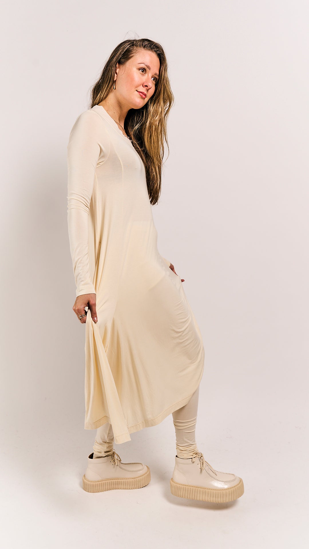 Rundholz Mainline Dress Bone