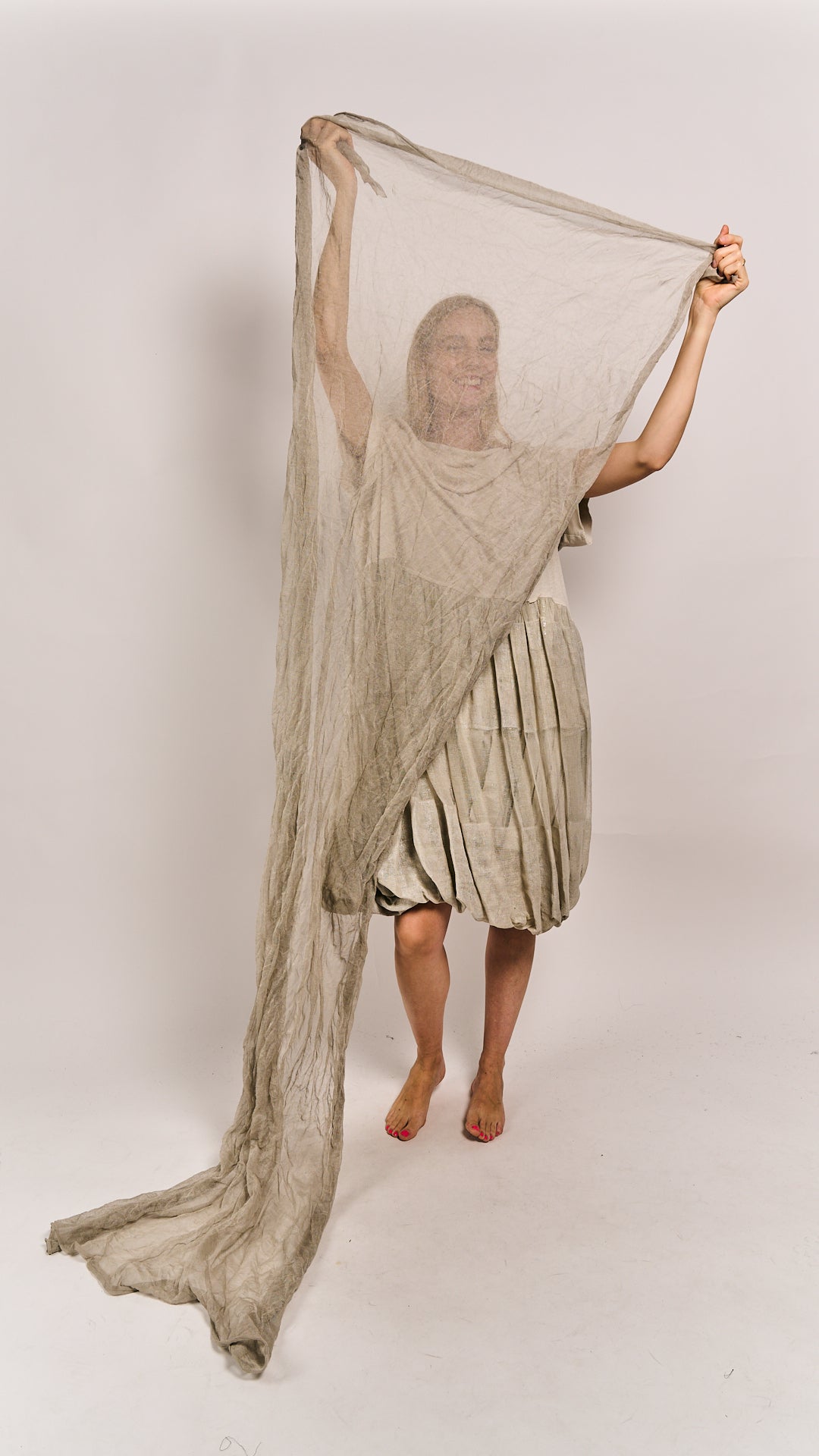 Rundholz Mainline Shawl Dust Melange