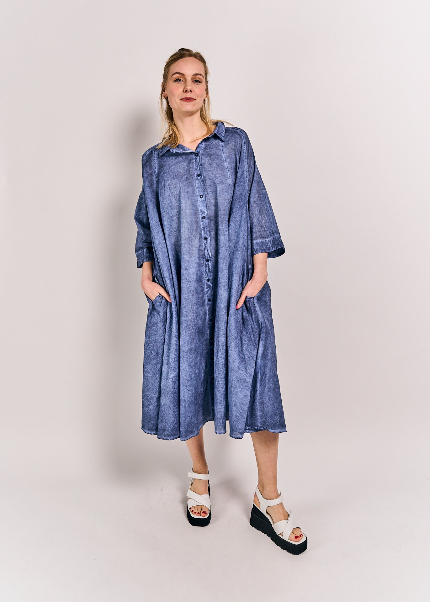 Black Label Dress Navy Cloud
