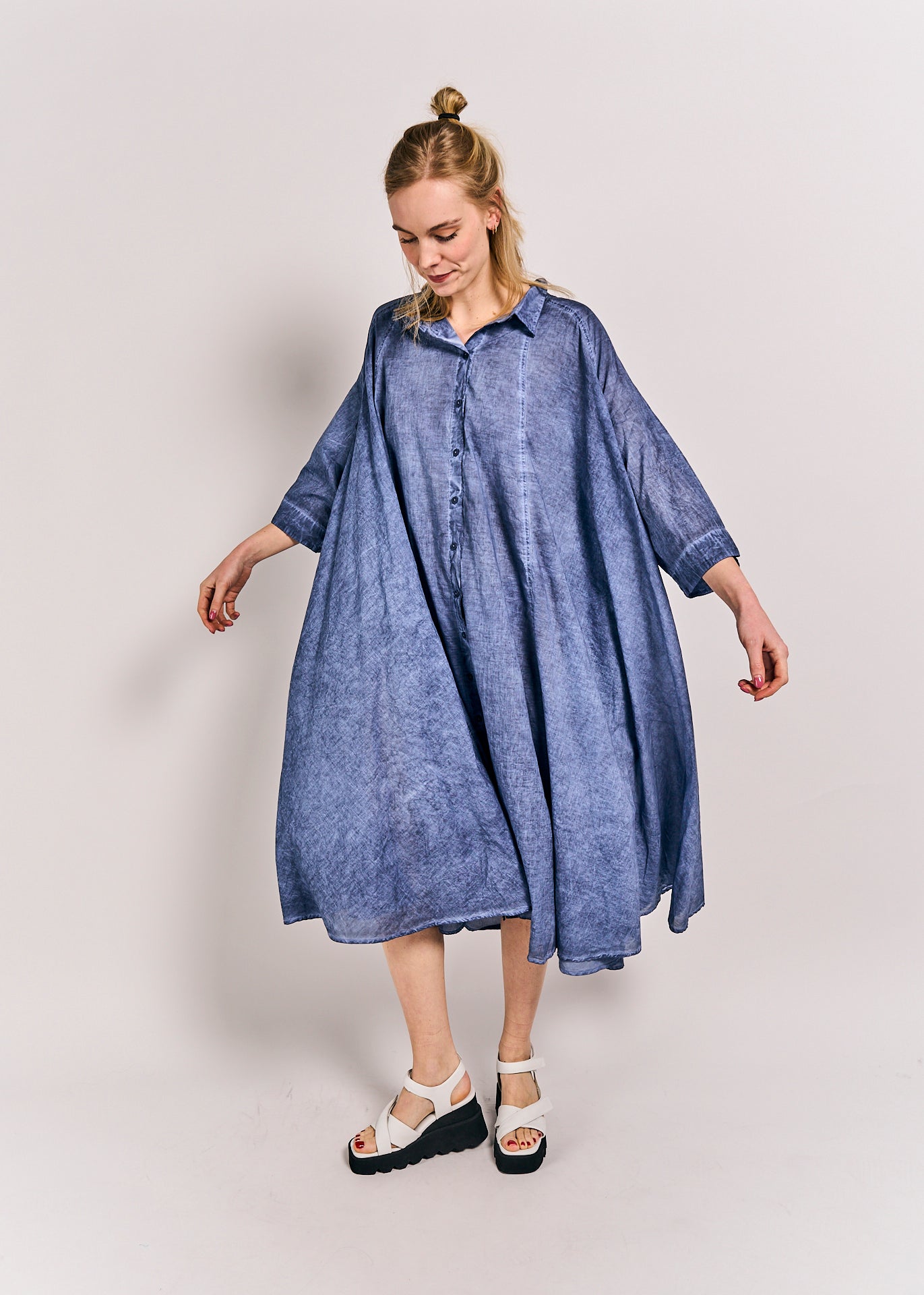 Black Label Dress Navy Cloud