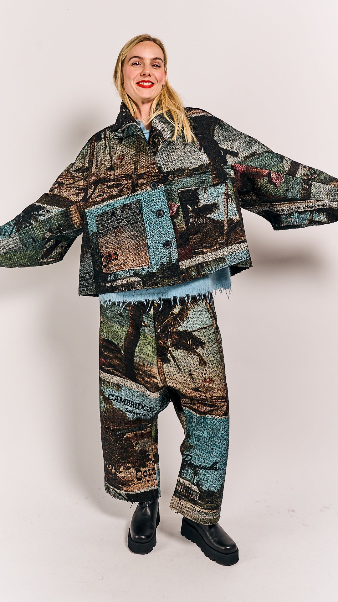 Rundholz DIP Jacket Bermuda Print 3
