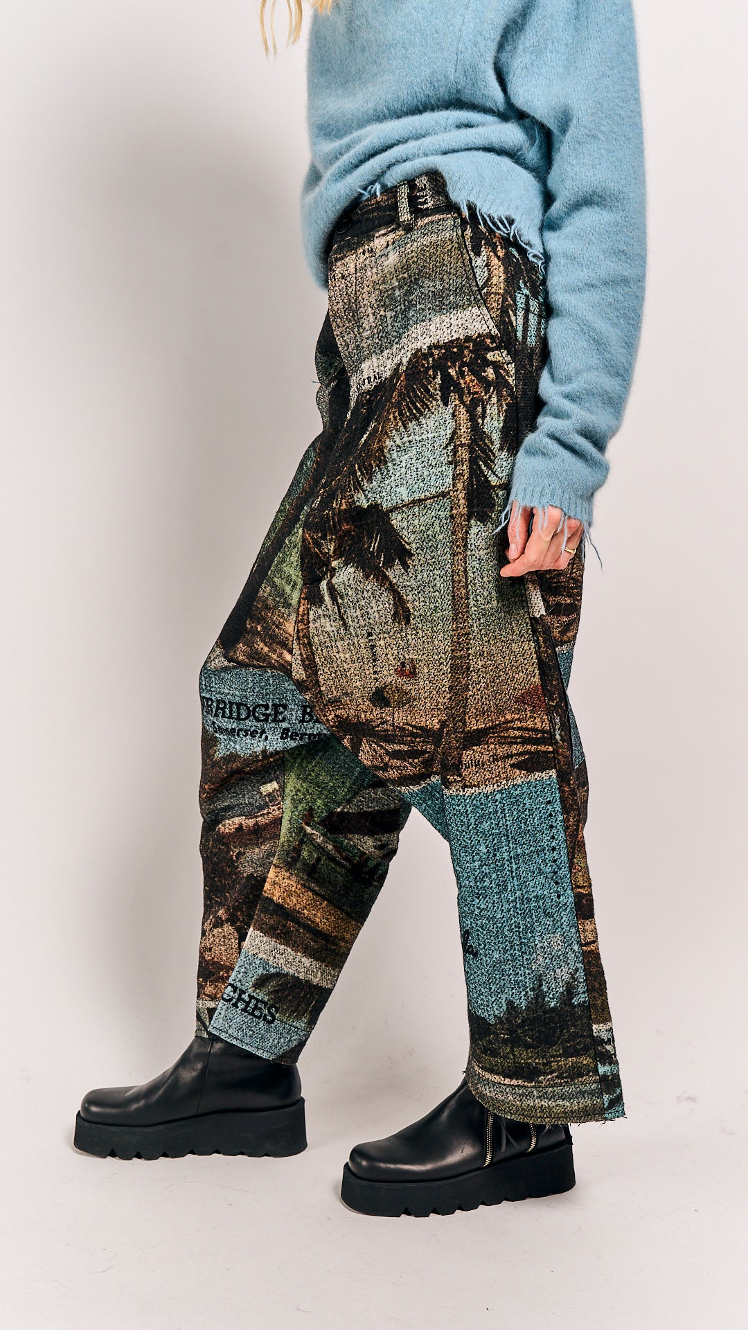 Rundholz DIP Trousers Bermuda Print 3