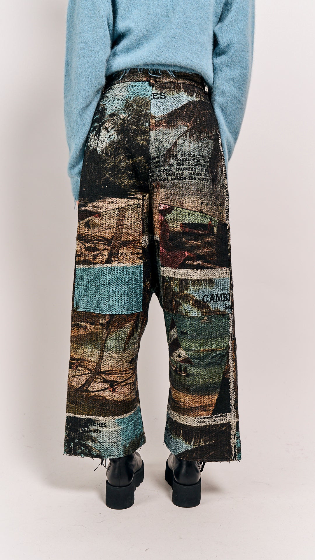 Rundholz DIP Trousers Bermuda Print 3