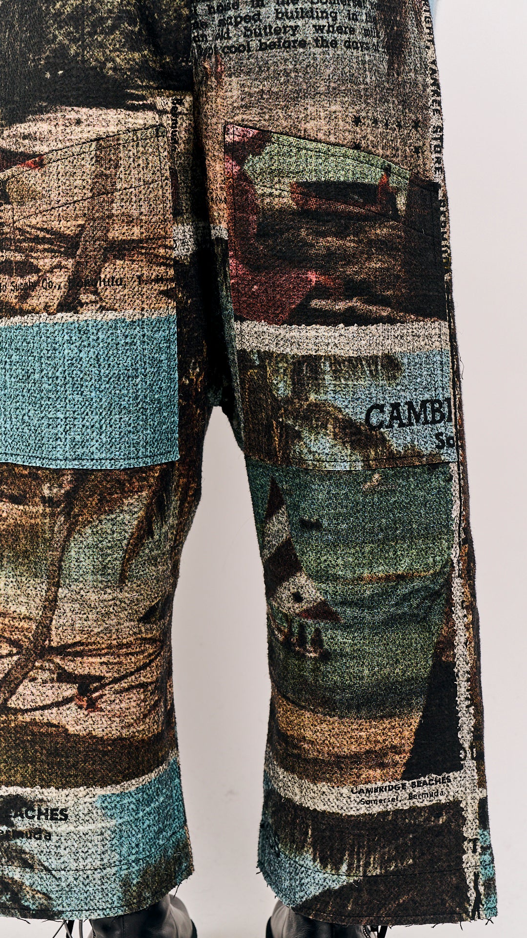 Rundholz DIP Trousers Bermuda Print 3