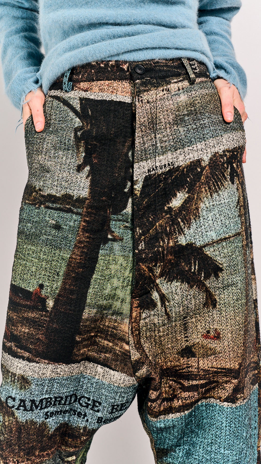 Rundholz DIP Trousers Bermuda Print 3