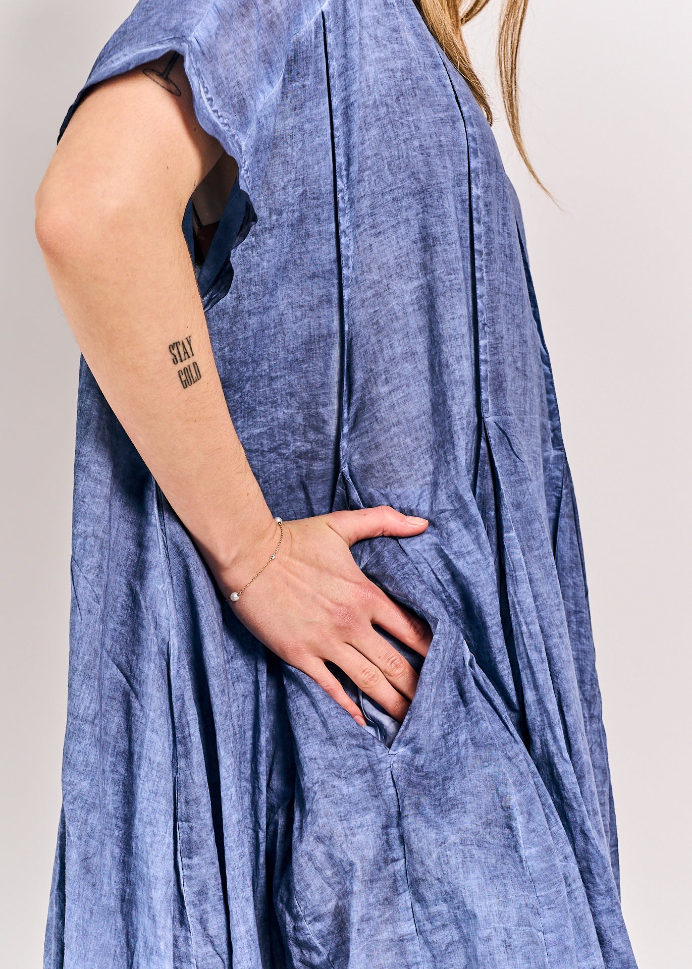 Black Label Dress Navy Cloud
