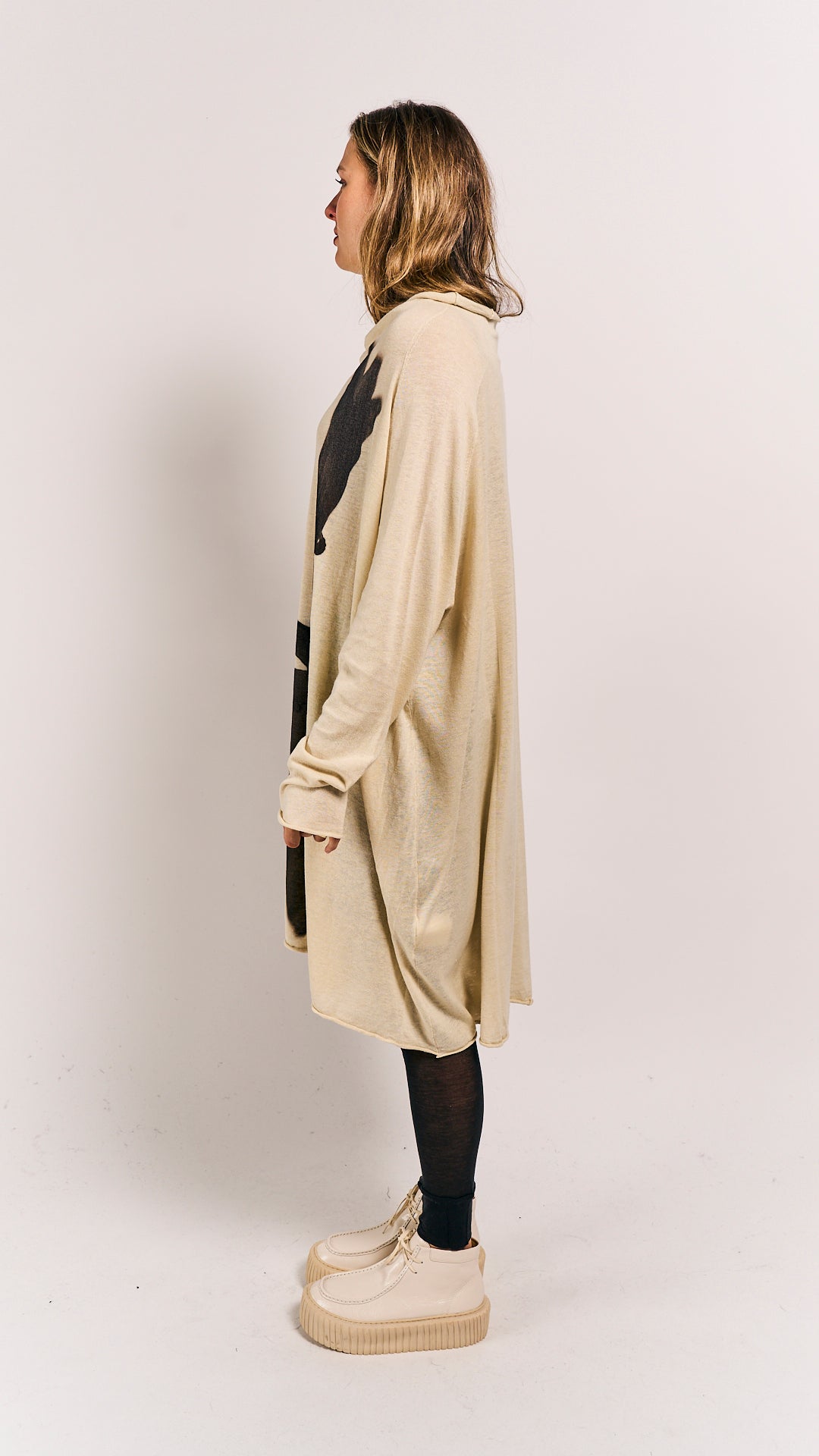 Rundholz Mainline Dress Bone Print